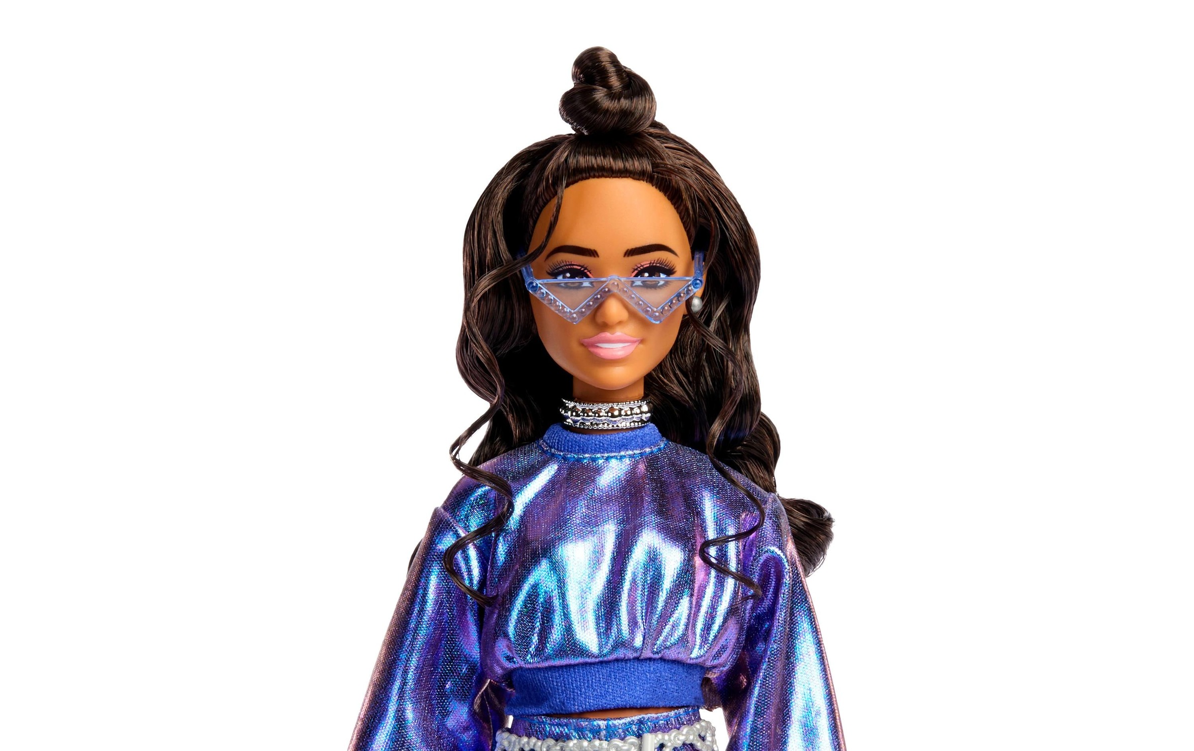Barbie Anziehpuppe »Deluxe Style Blue Sweater«