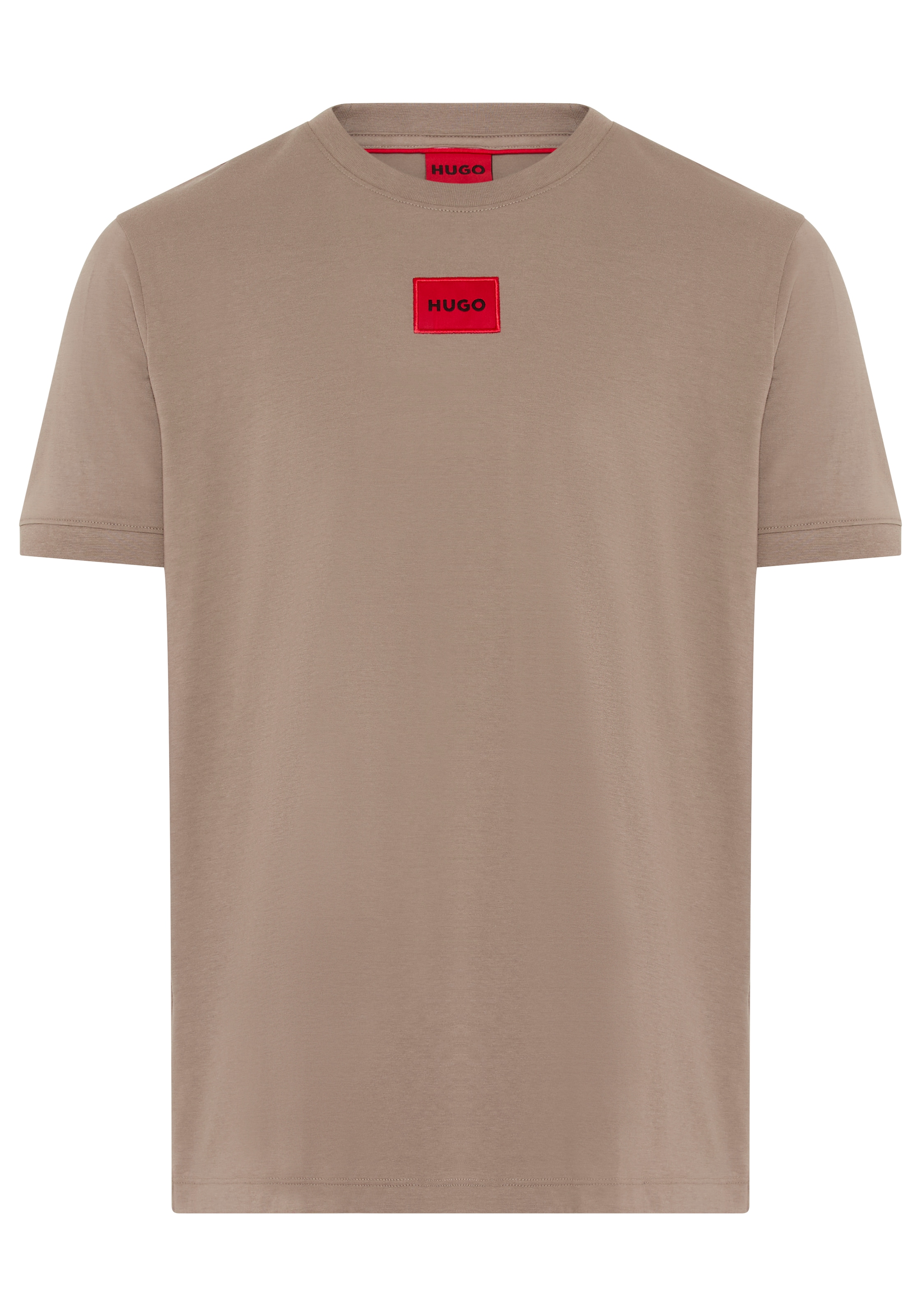 HUGO T-shirt »Diragolino« Rundhalsausschnitt, Regular Fit, Logo-Label