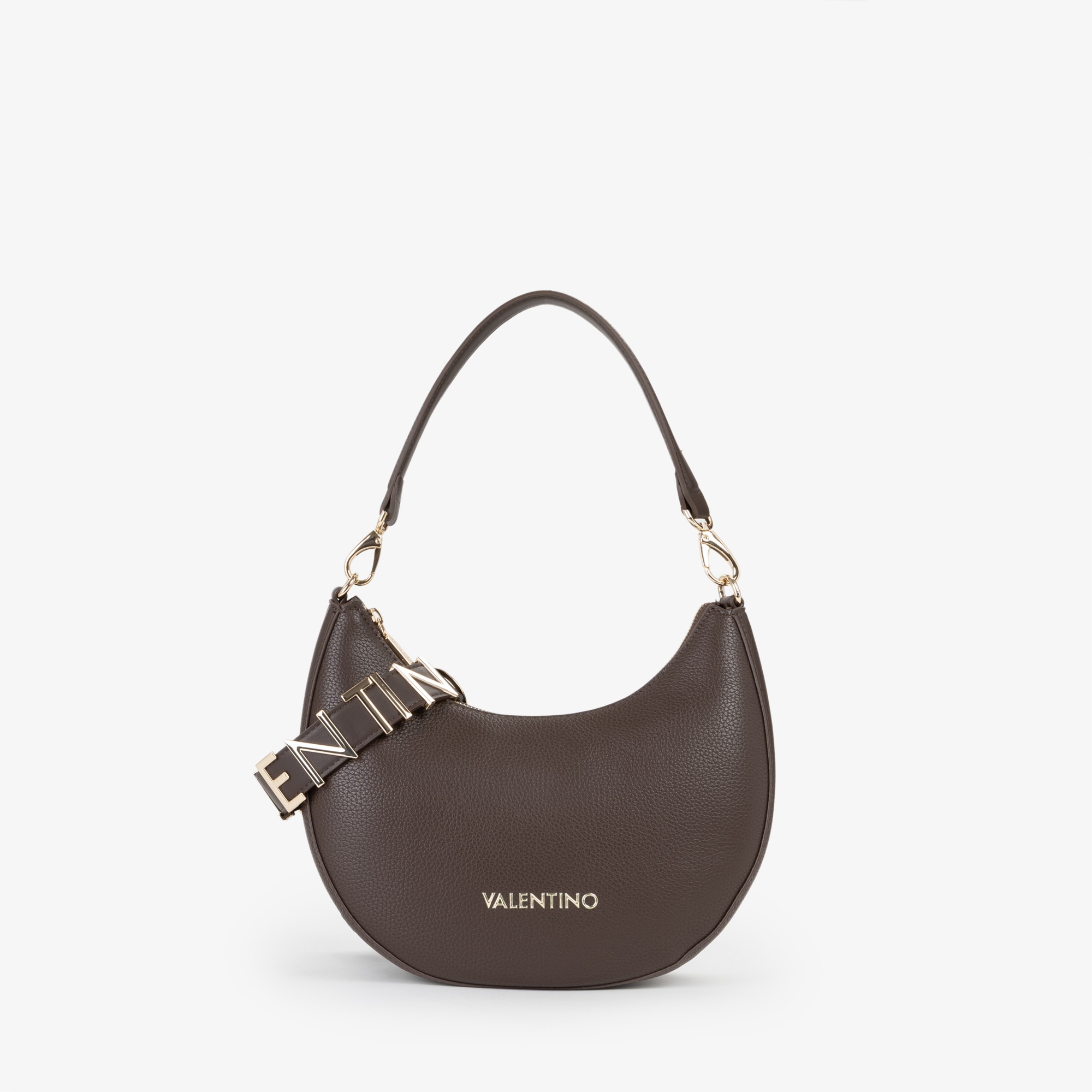 Image of VALENTINO BAGS Hobo "ALEXIA" Damen Handtasche, Schultertasche, Umhängetasche mit Logoschriftzug