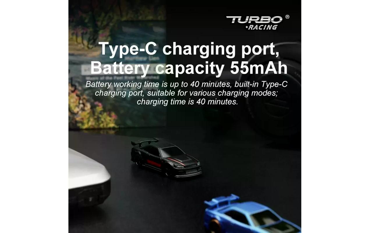   RC-Auto »Turbo Racing Micro Sport C74, Schwarz,«