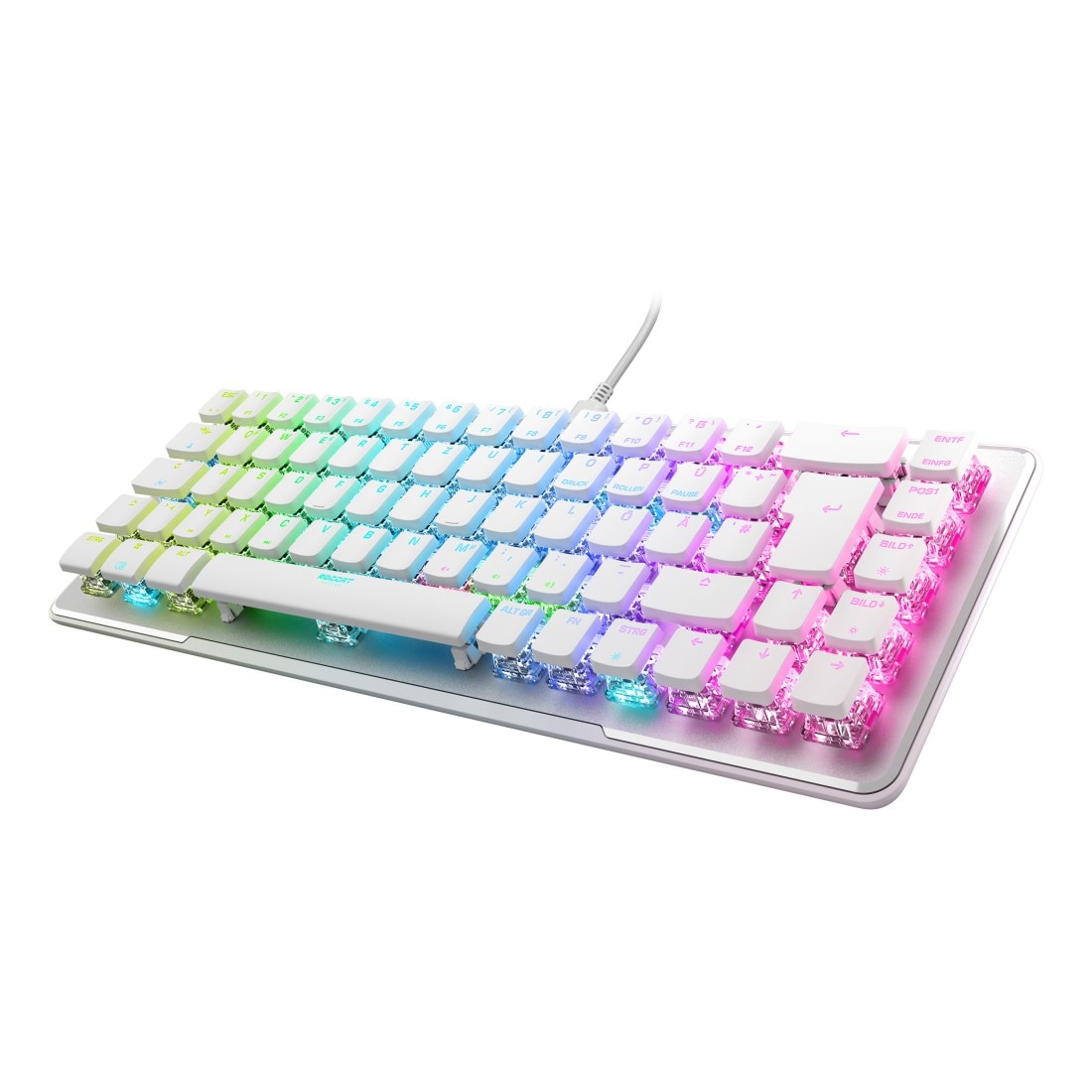 ROCCAT Gaming-Tastatur »Gaming-Tastatur "Vulcan II Mini", mechanische, lineare Tasten«, (ausklappbare Füsse)