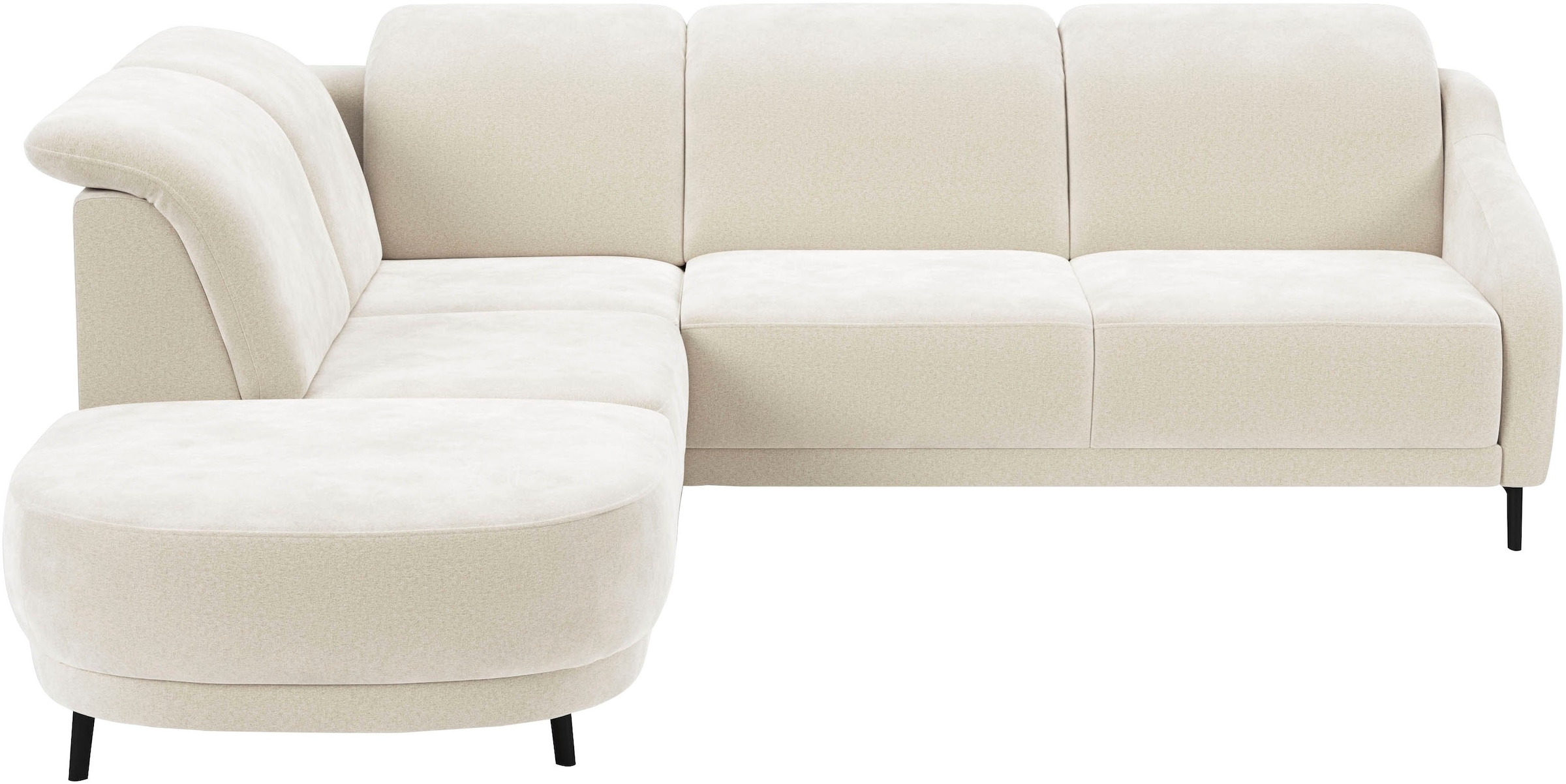 sit&more Canapé d'angle »Blues L-Form« au choix avec table rabattable et USB