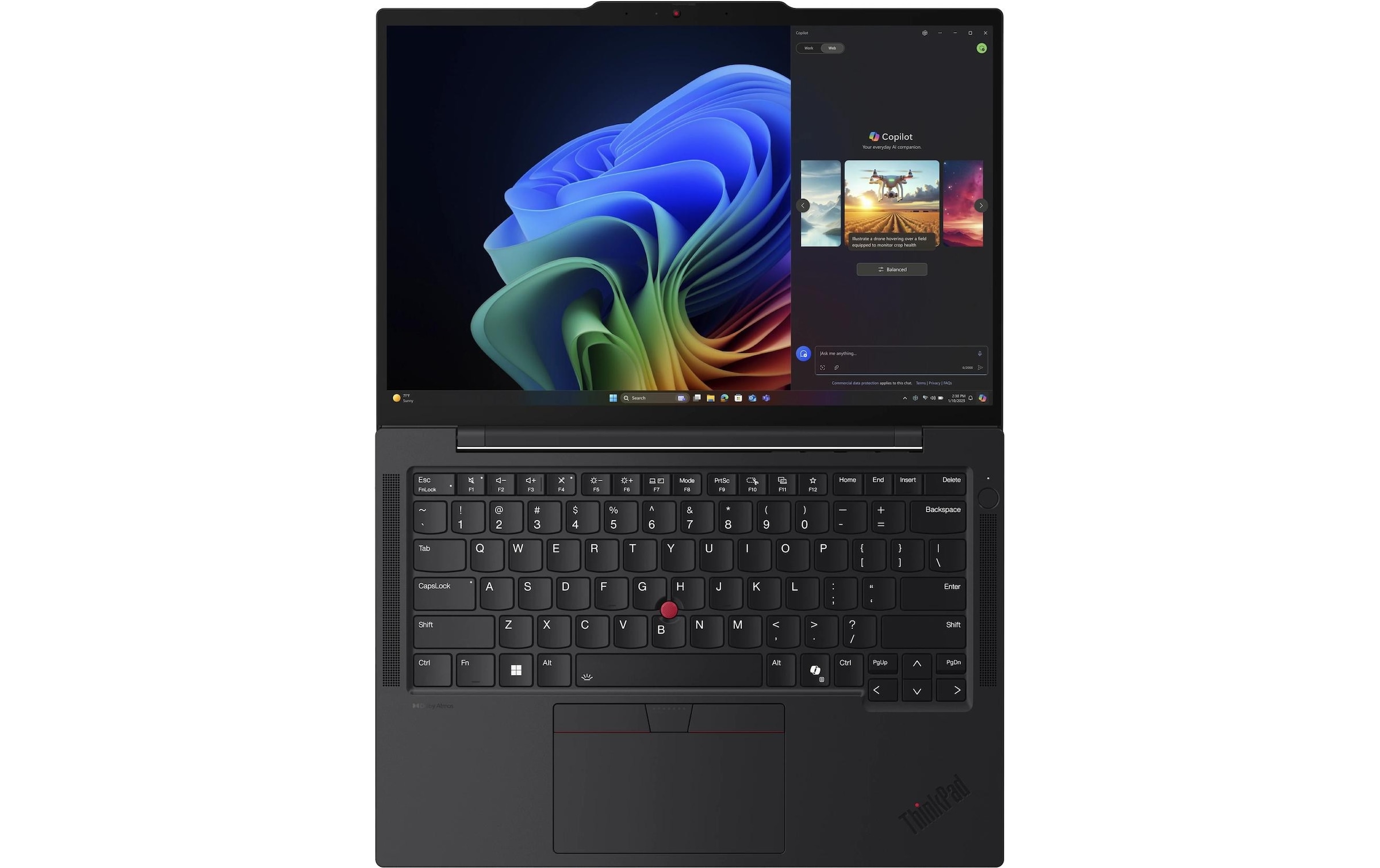 Lenovo Ordinateur portable »ThinkPad T14s Gen 6 (AMD) Copilot+ PC« / 14 ″ AMD Ryzen™ AI 7 1.000 GB SSD