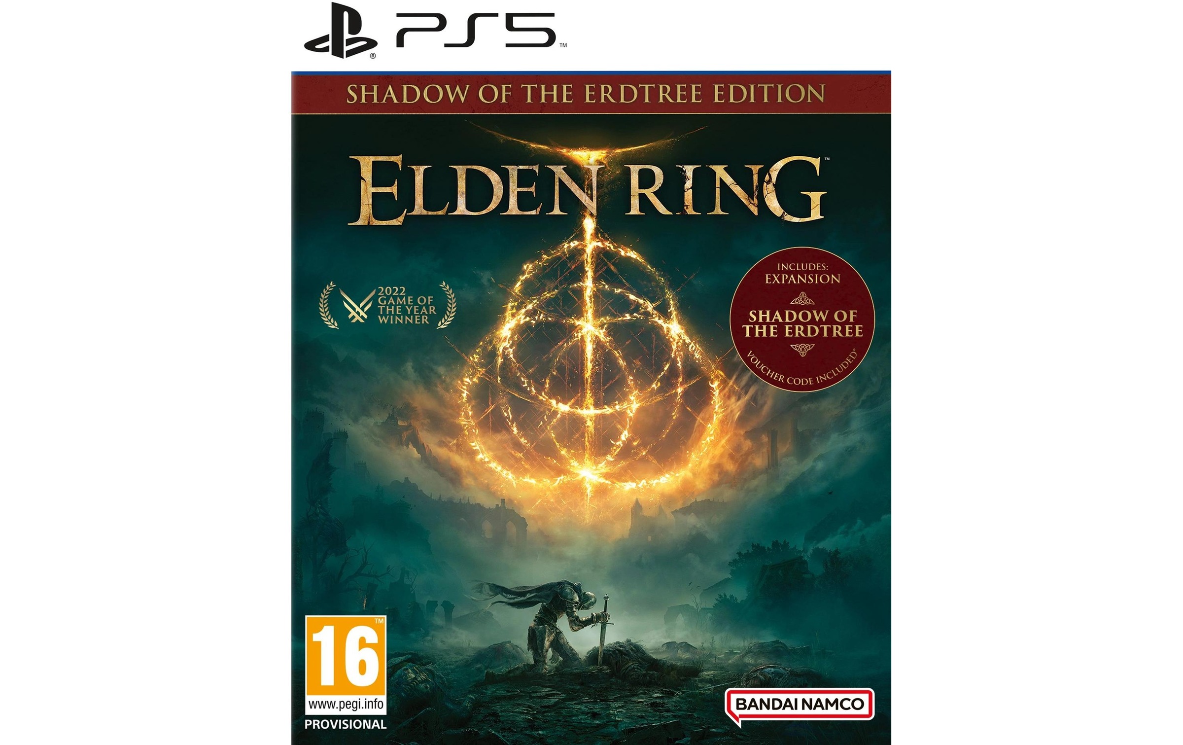 Image of BANDAI NAMCO Spielesoftware "Elden Ring – Shadow of the Erdtree Edition" PlayStation 5