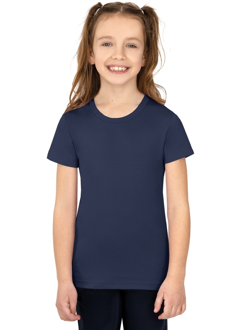 Trigema T-Shirt »TRIGEMA T-Shirt aus Baumwolle/Elastan«