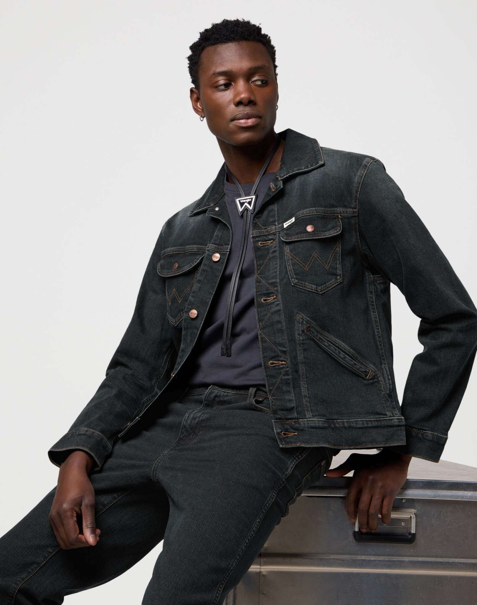 Wrangler Jeansjacke »WRANGLER Jeansjacke 124Mj«