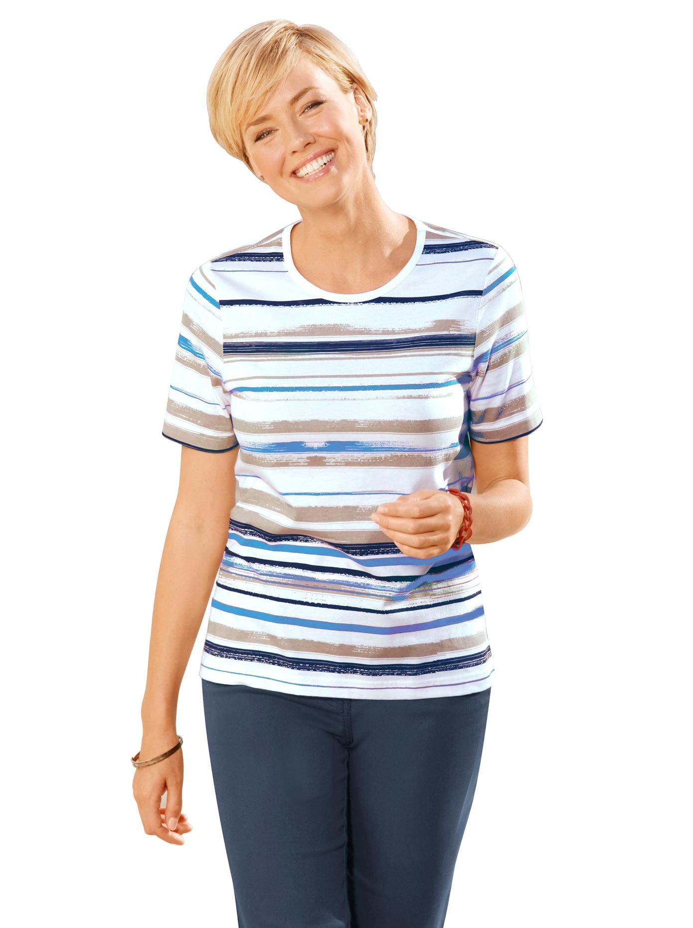 Image of Casual Looks Rundhalsshirt »Shirt«, (1 tlg.) bei Ackermann Versand Schweiz