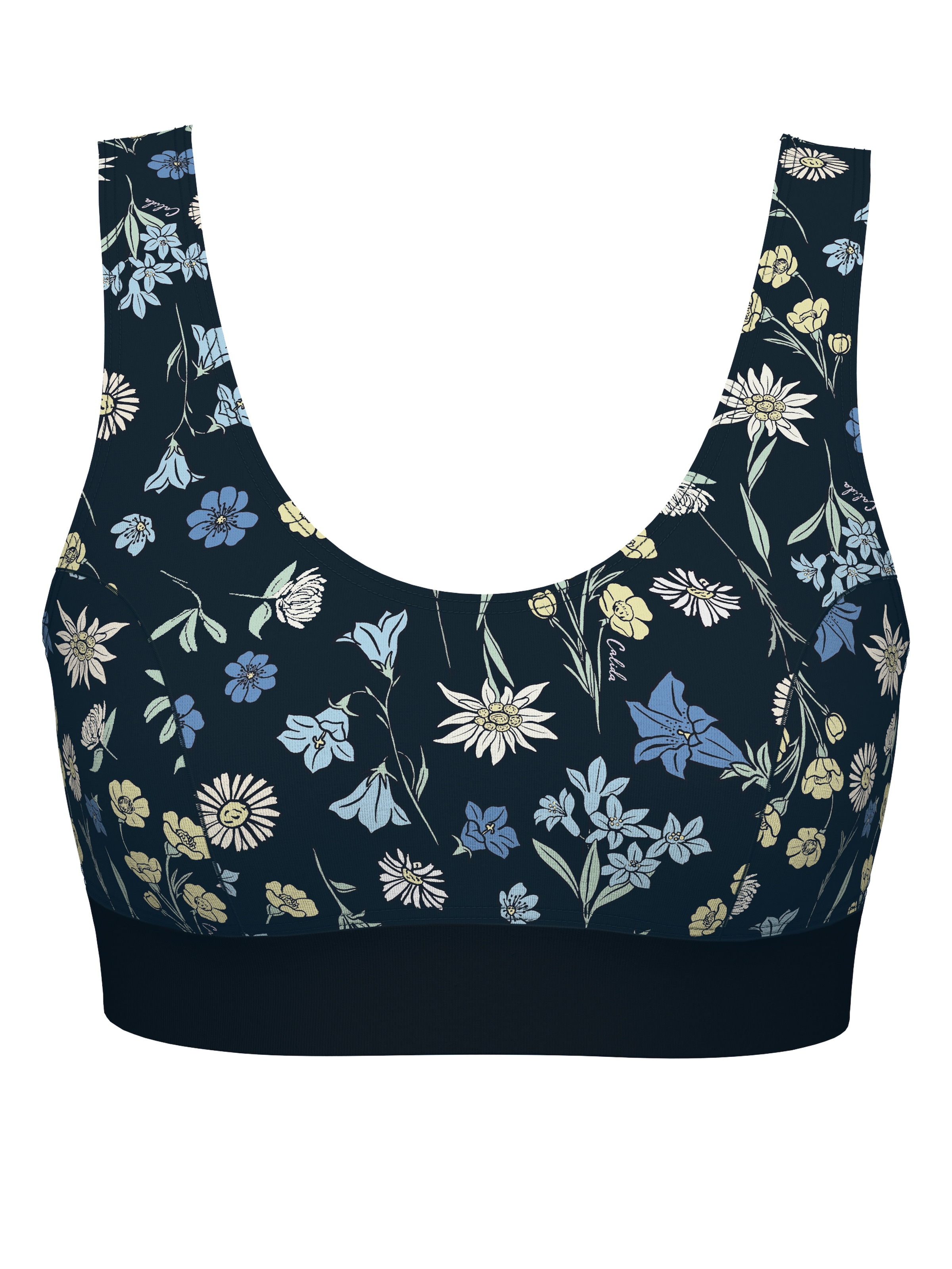CALIDA Bustier »Elastic Trend«, Baumwollmix, Single Jersey Qualität, elastisch, bequem, sportlich