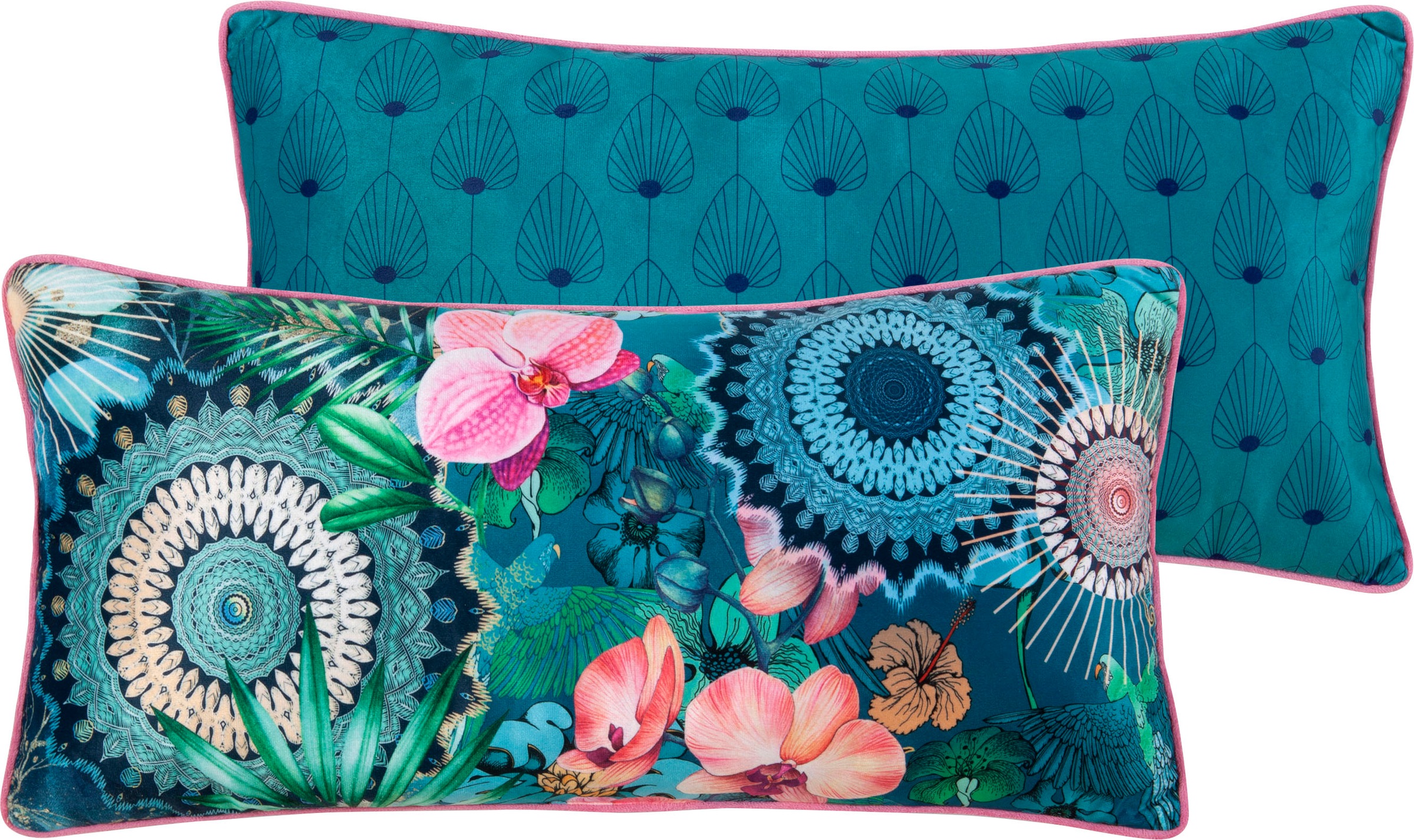 Image of hip Dekokissen »Valdez«, (1 St., 1 30x60 cm Dekokissen - Mit biese), Mandala bei Ackermann Versand Schweiz