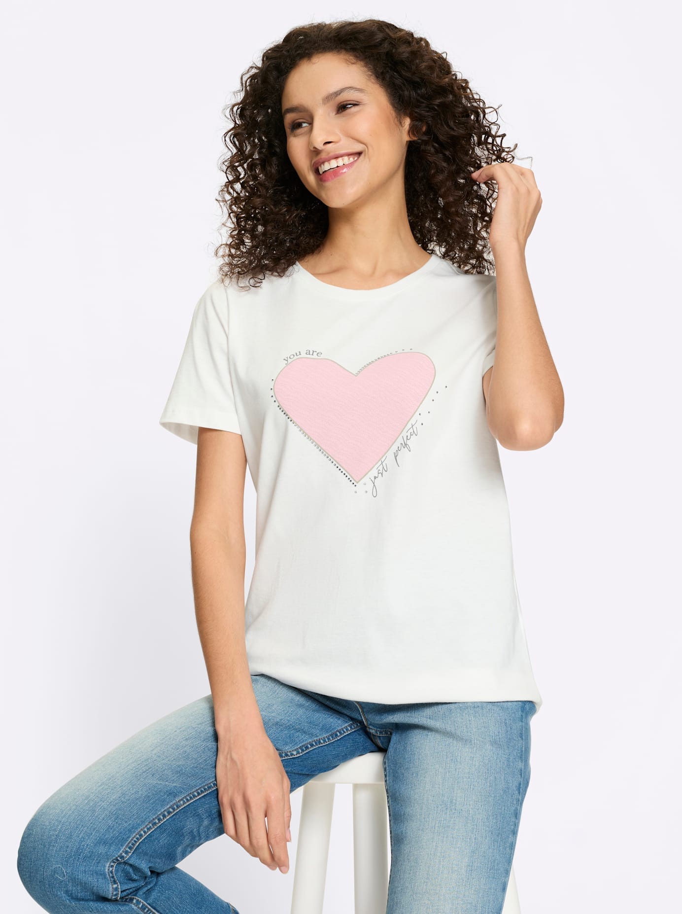 heine Kurzarmshirt »T-Shirt« 1 tlg.