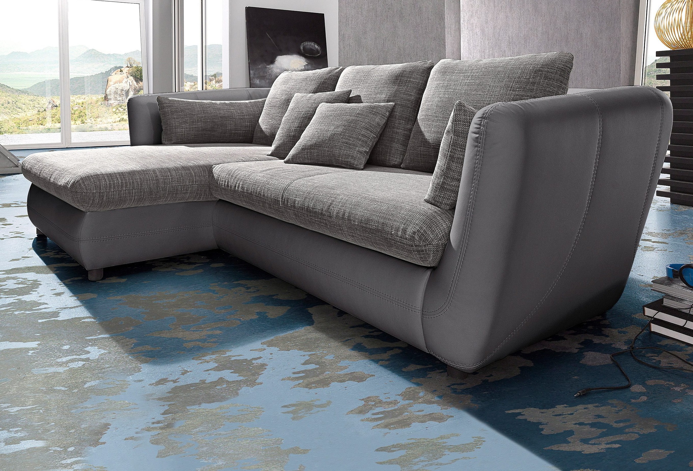 Image of Trendfabrik Ecksofa, wahlweise mit Bettfunktion bei Ackermann Versand Schweiz