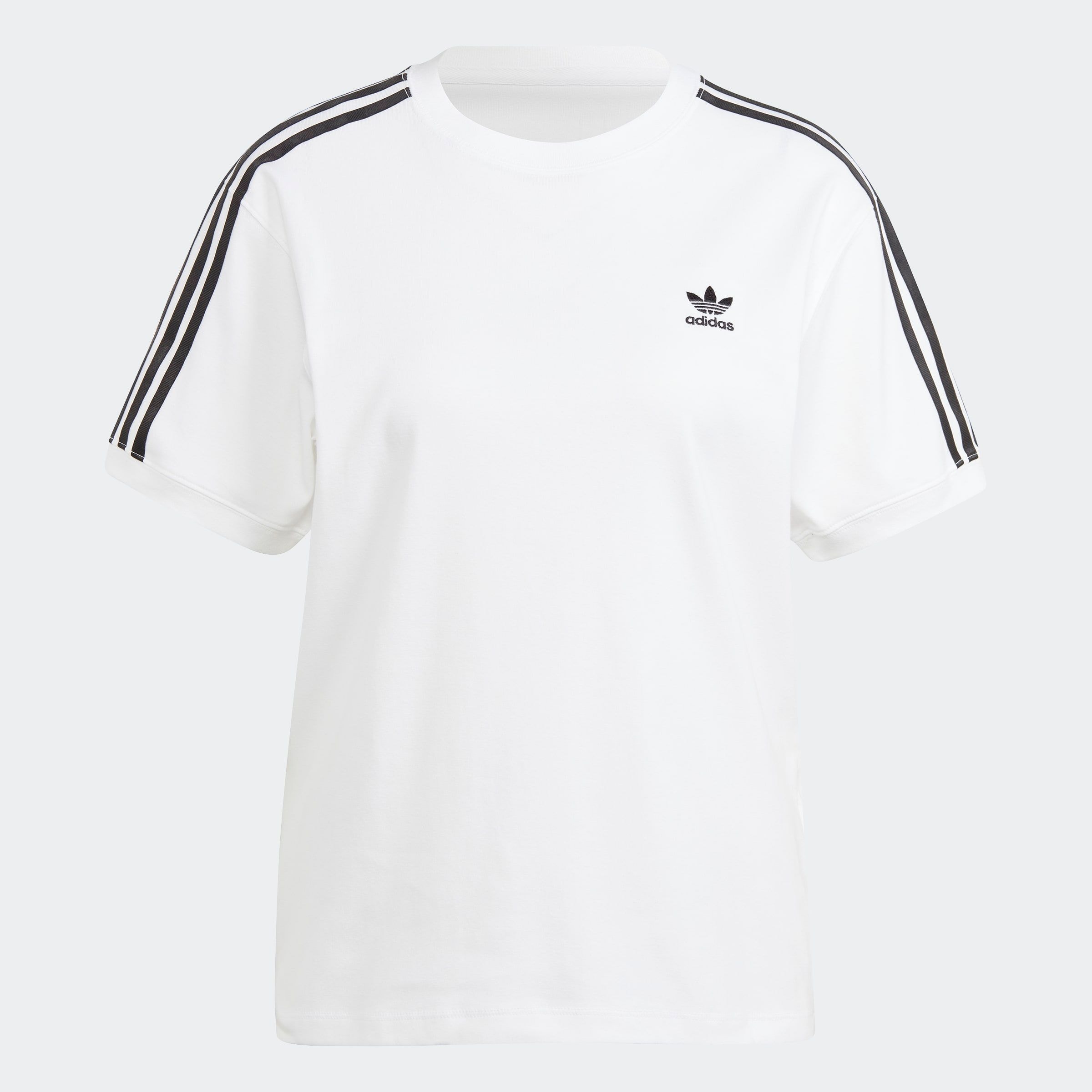 adidas Originals T-Shirt »3 STRIPE TEE«, drei Streifen Shirt mit Trefoil Logo