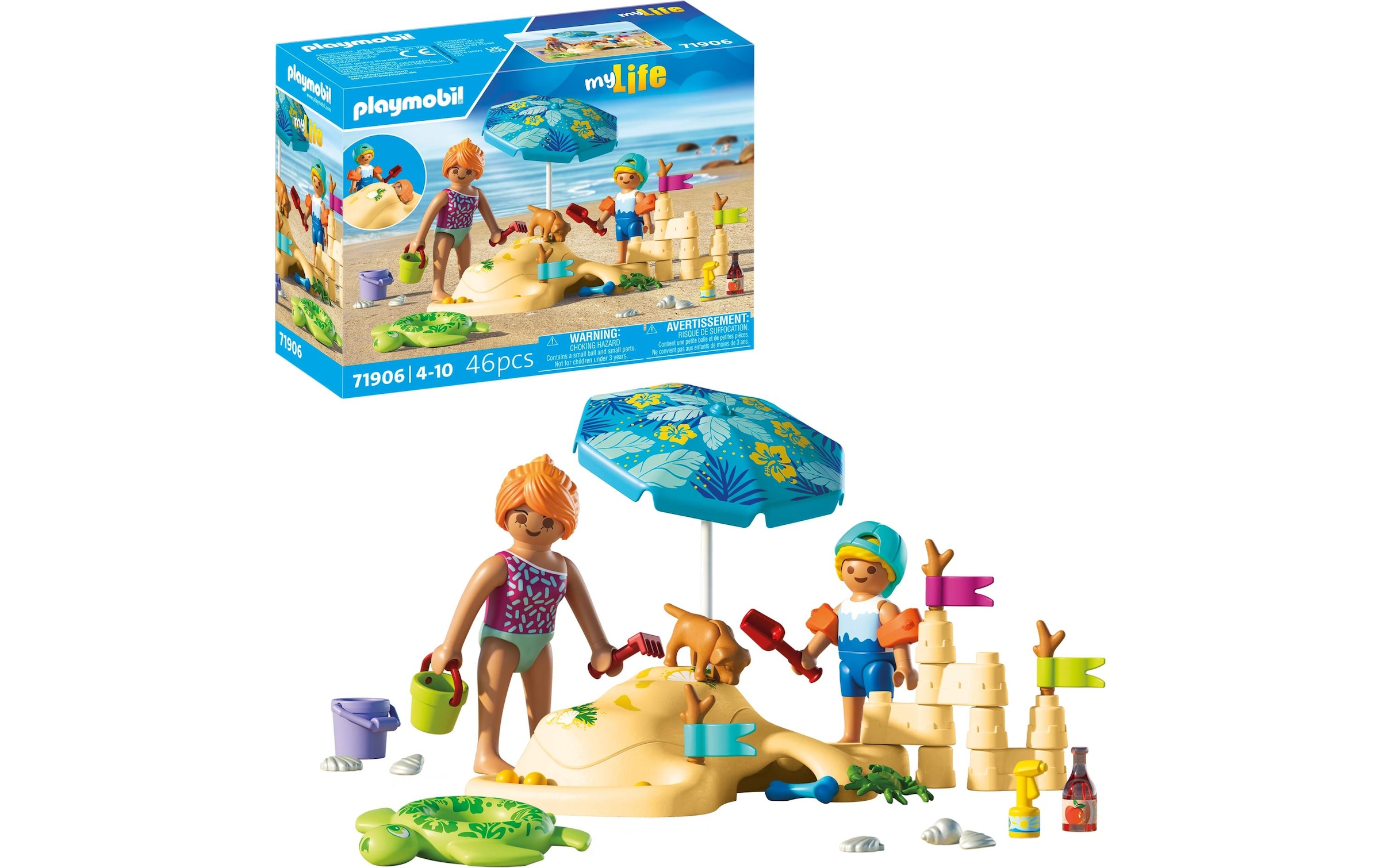 Playmobil® Spielwelt »Familienspass am Strand 71906«