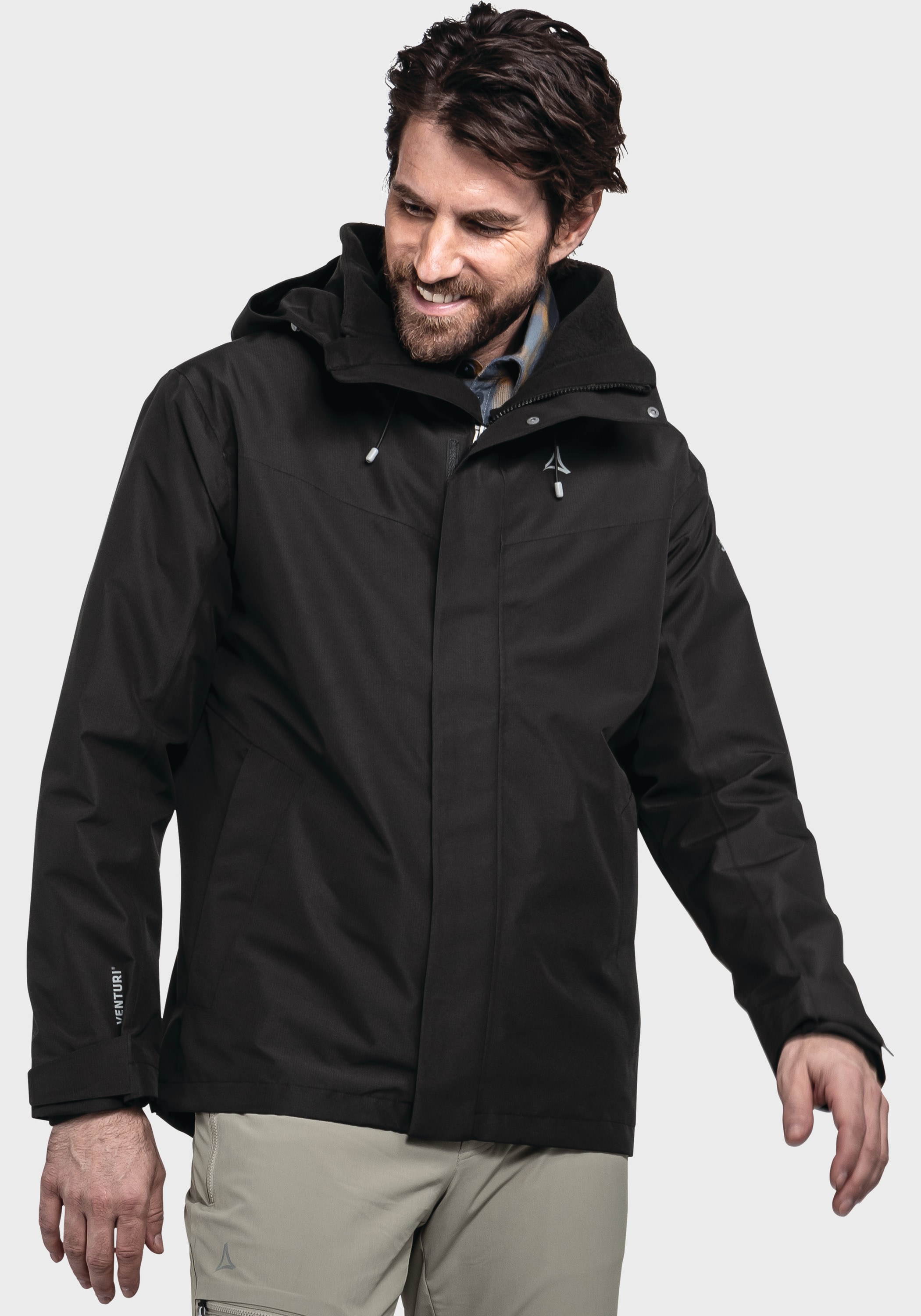 Schöffel Veste double »Hiking 3in1 Jacket Style Okere MNS« mit Kapuze