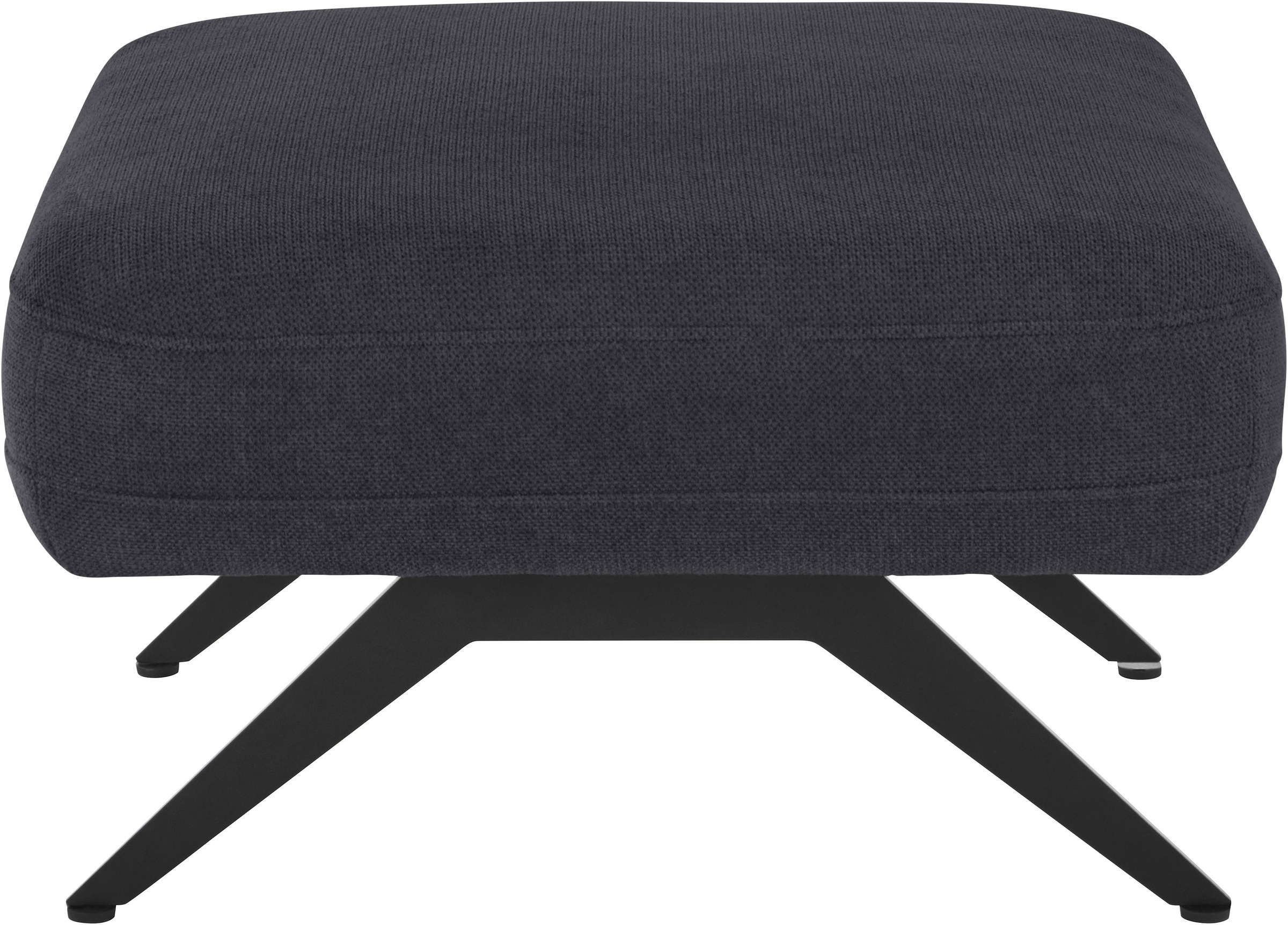 Image of DOMO collection Sitzhocker »Cabarini«, mit schwarzen Bumerang-Füssen bei Ackermann Versand Schweiz