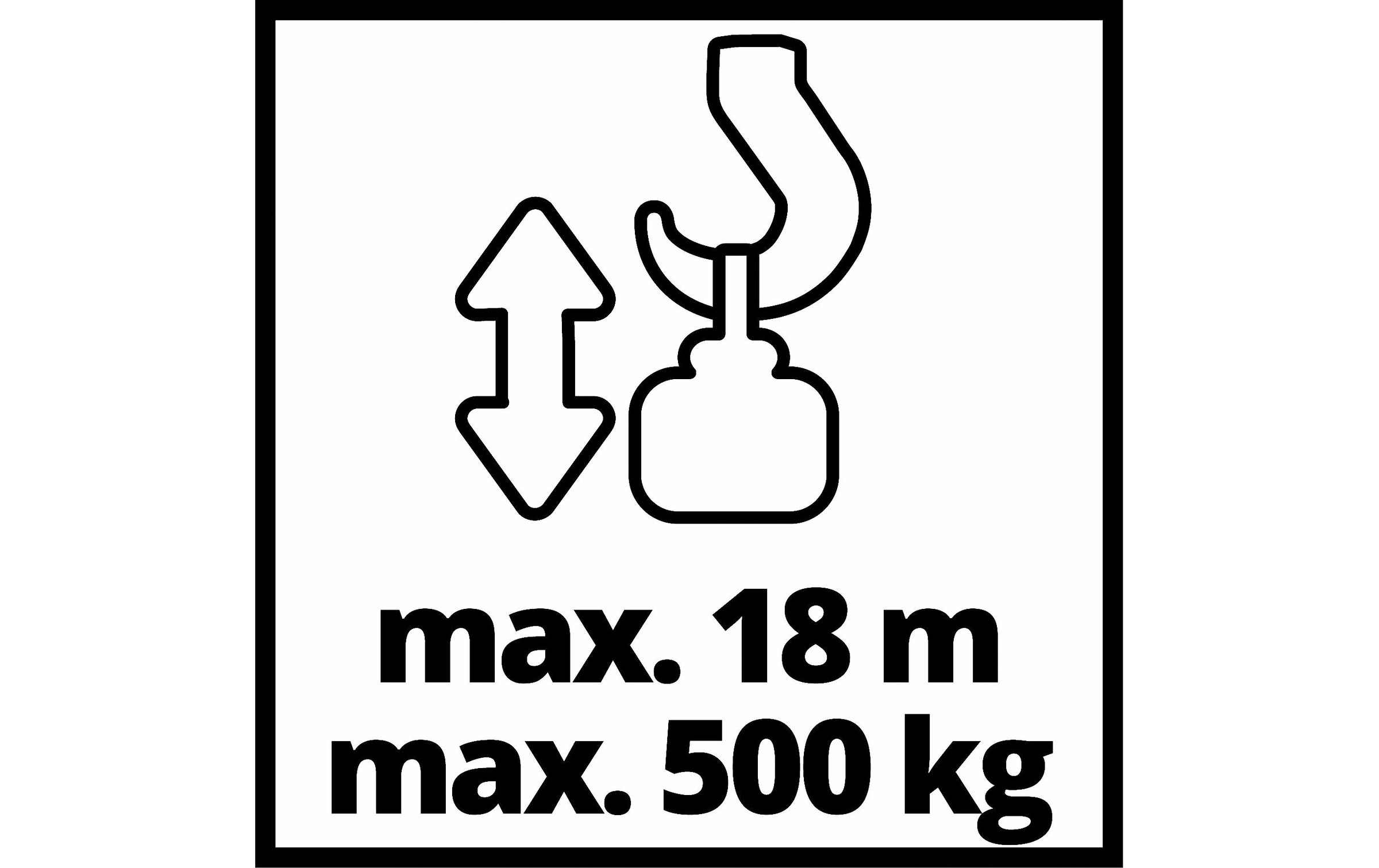 Einhell Câble de traction »TC-EH 1000 1000 kg«