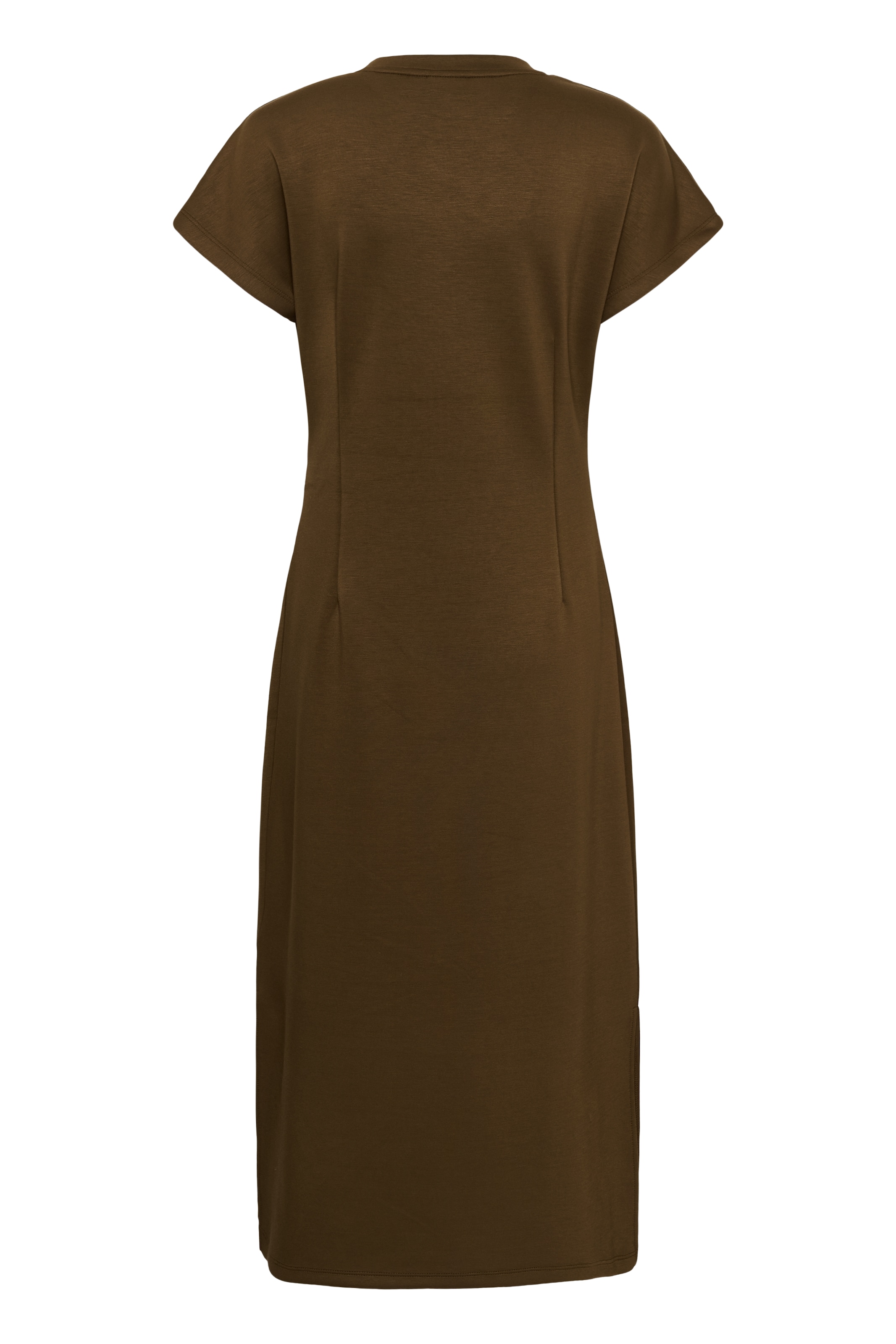 Saint Tropez Robe midi »TheoSZ Dress« Mélange de matériaux, ajusté