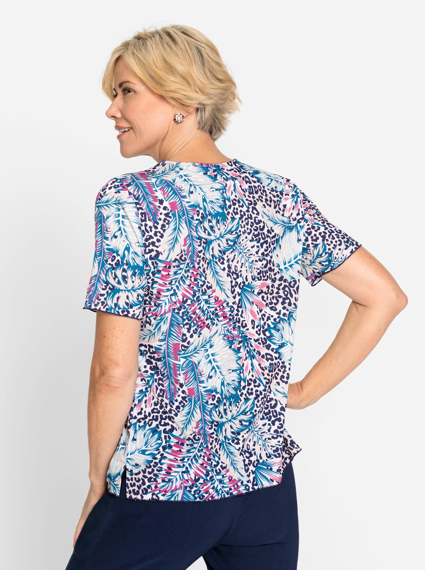Lady Rundhalsshirt »Shirt«, (1 tlg.)