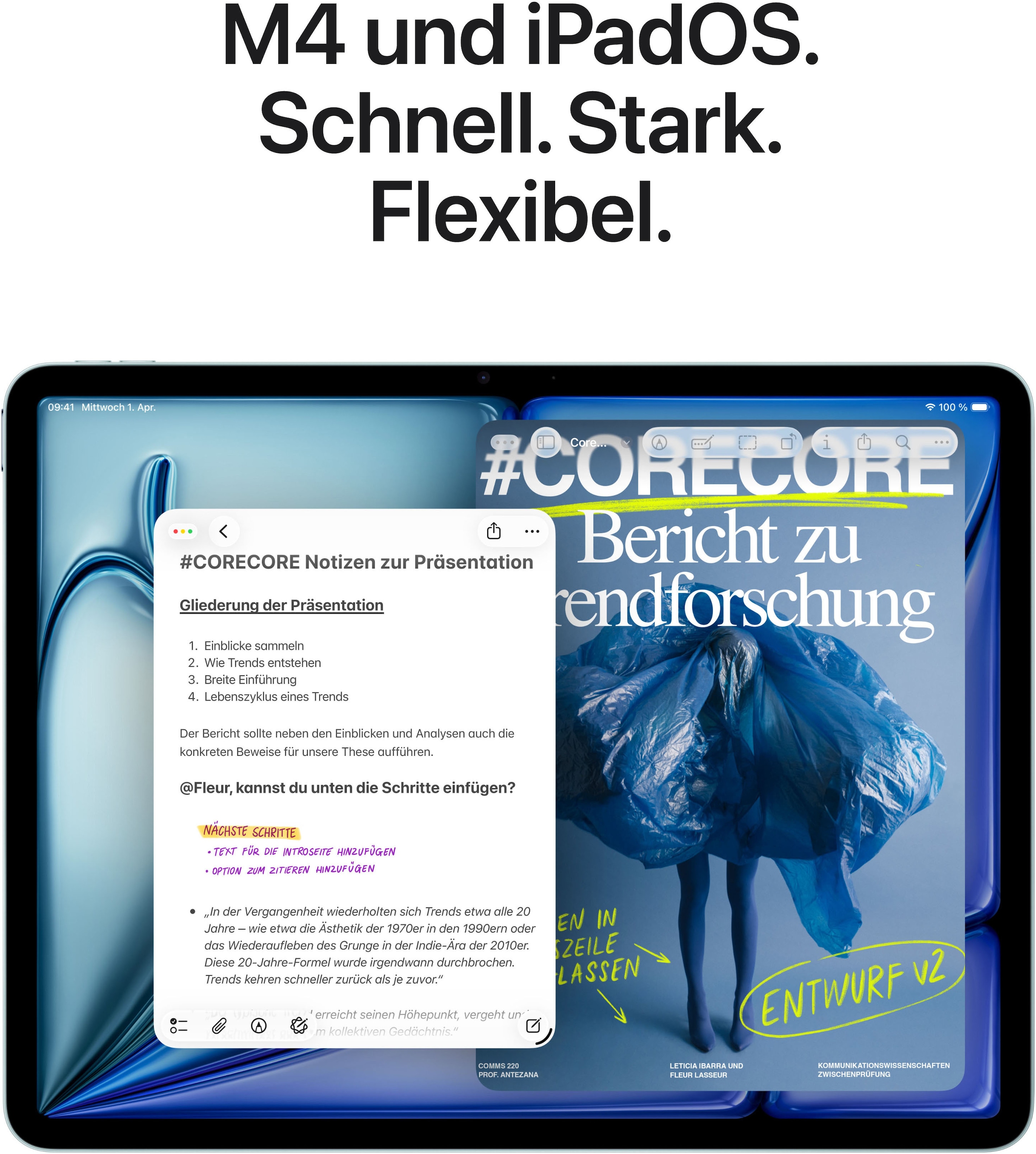 Apple Tablettes »11" iPad Air Wi-Fi« (27,9 cm / 11 ″) iPadOS )