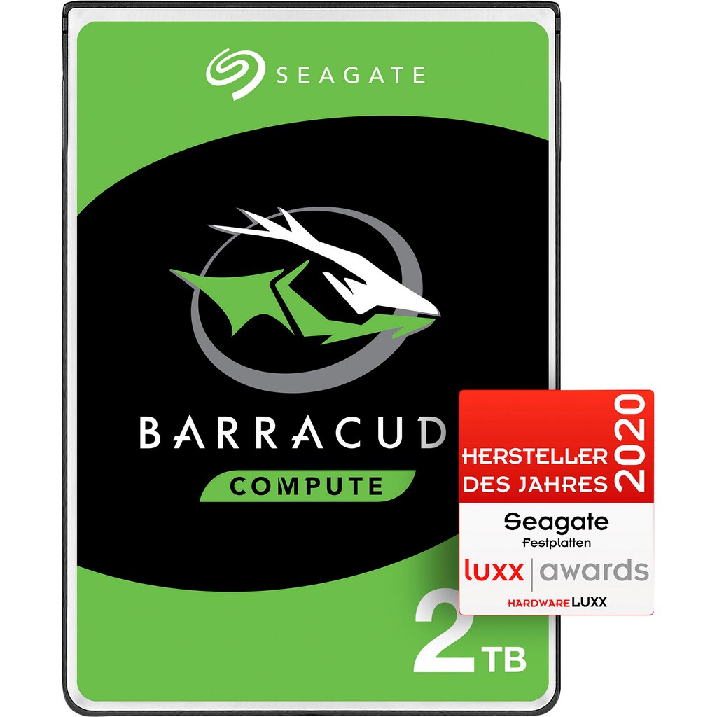 Seagate HDD-Festplatte »BarraCuda Mobile«, 2,5 Zoll, Anschluss SATA II