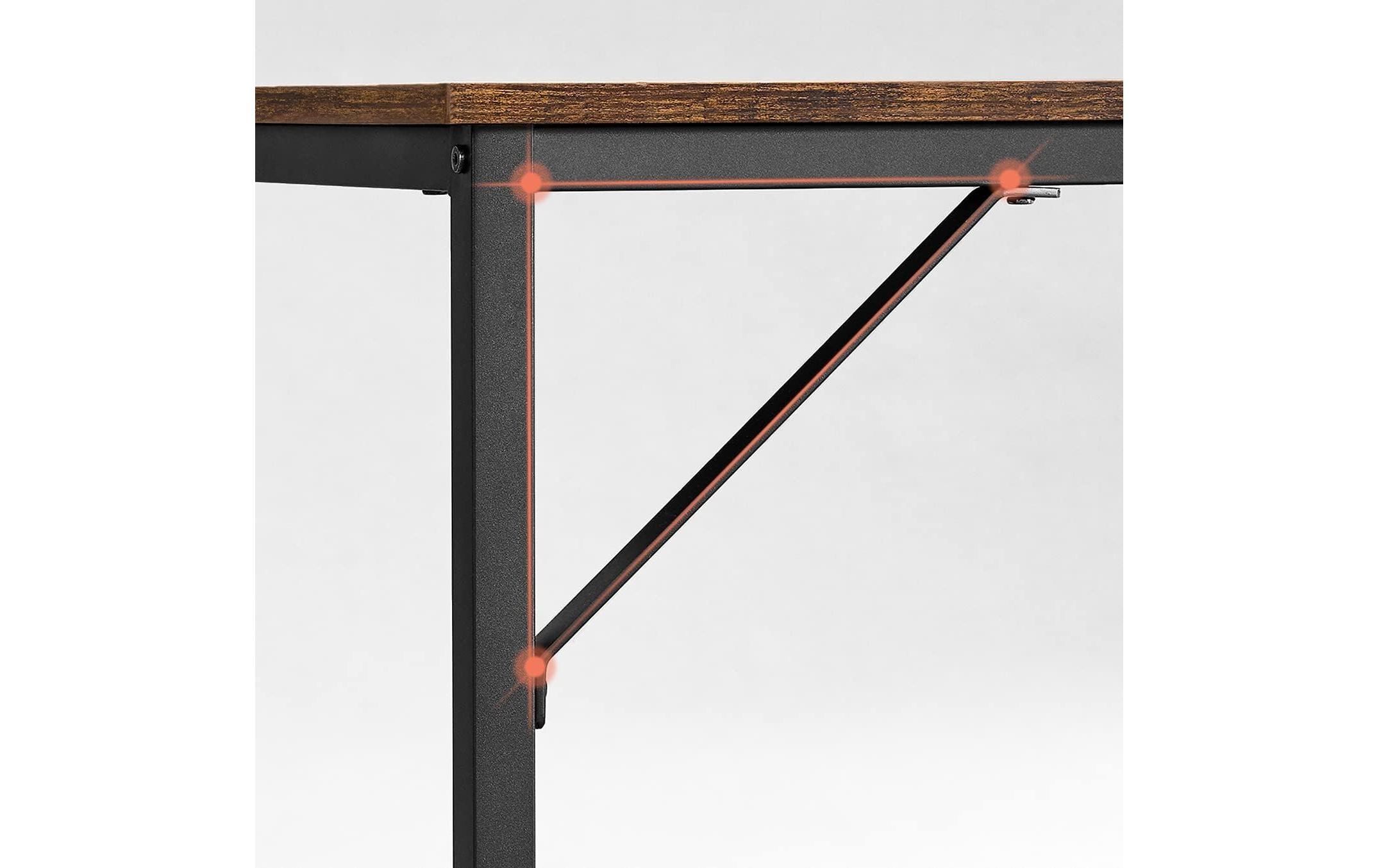 VASAGLE Schreibtisch »mit Platte 120 x 60 cm«