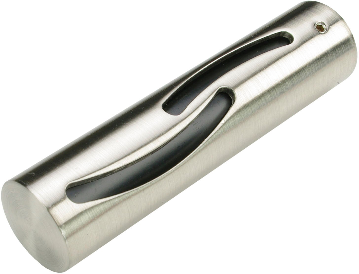 Image of Liedeco Gardinenstangen-Endstück »Endstück, Endknopf edelstahl-optik "France" Dijon - 2 Stück«, (2 St.), Endstück, Endknopf Zylinder, 2 Stück bei Ackermann Versand Schweiz