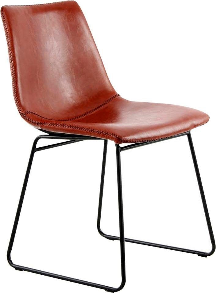 Kayoom Stuhl »Caila 110 2er-Set, Esszimmerstuhl in robuster Aufmachung«, (Set), 2 St., pflegeleicht, modern, strapazierfähig, integrierbar in jeden Wohnstil