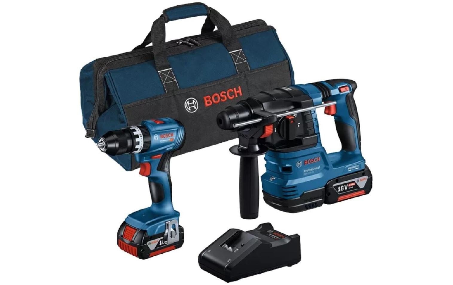 Image of Bosch Professional Werkzeugset "18 V Combo Kit"