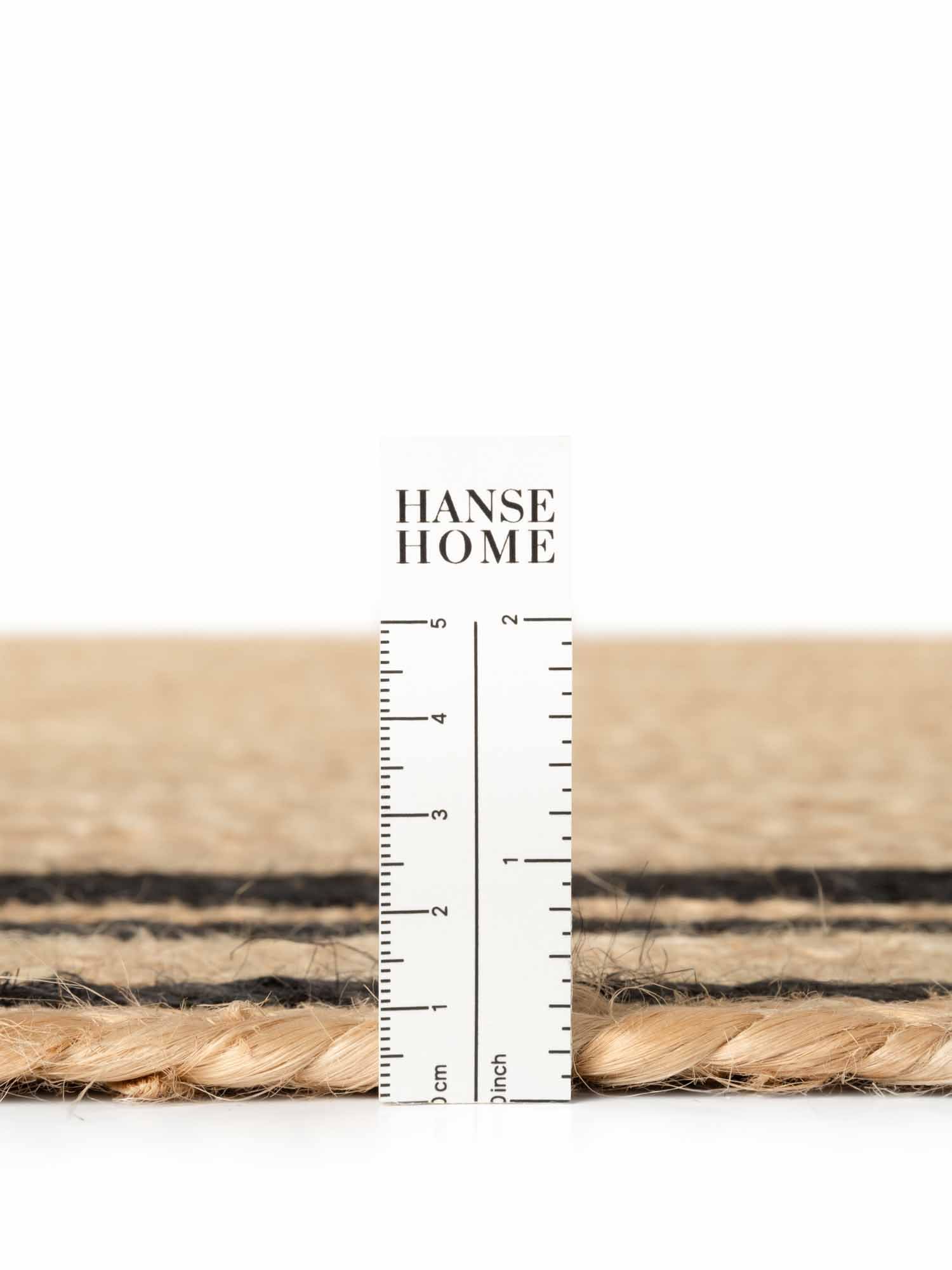 HANSE Home Tapis »Jutta Juteteppich« Rectangulaire 7 mm Höhe Handgewebt, Jute Naturteppich, Boho, Wohnzimmer, Schlafzimmer