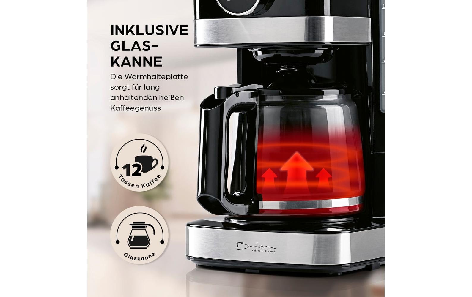 Barista Filterkaffeemaschine »19438«