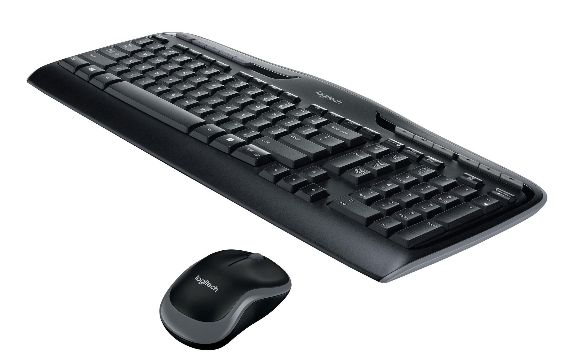 Logitech Tastatur- und Maus-Set »MK330 Wireless Combo«, (Set, Tastatur-Maus-Set)