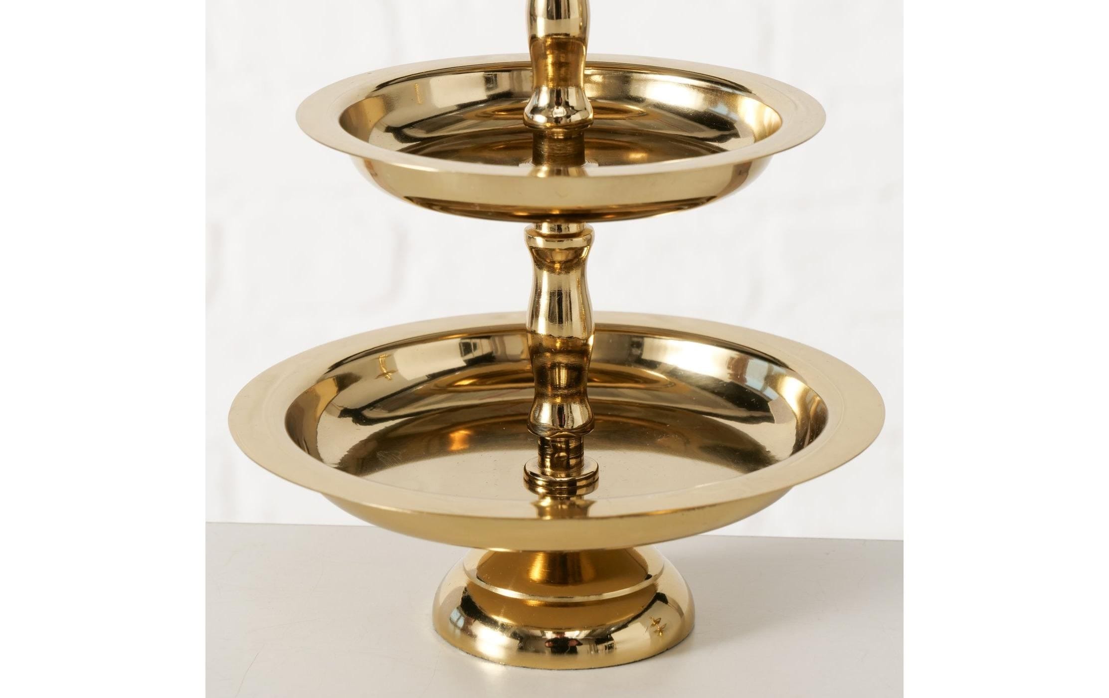 BOLTZE Etagere »Liliane, Gold« Etagere aus Edelstahl