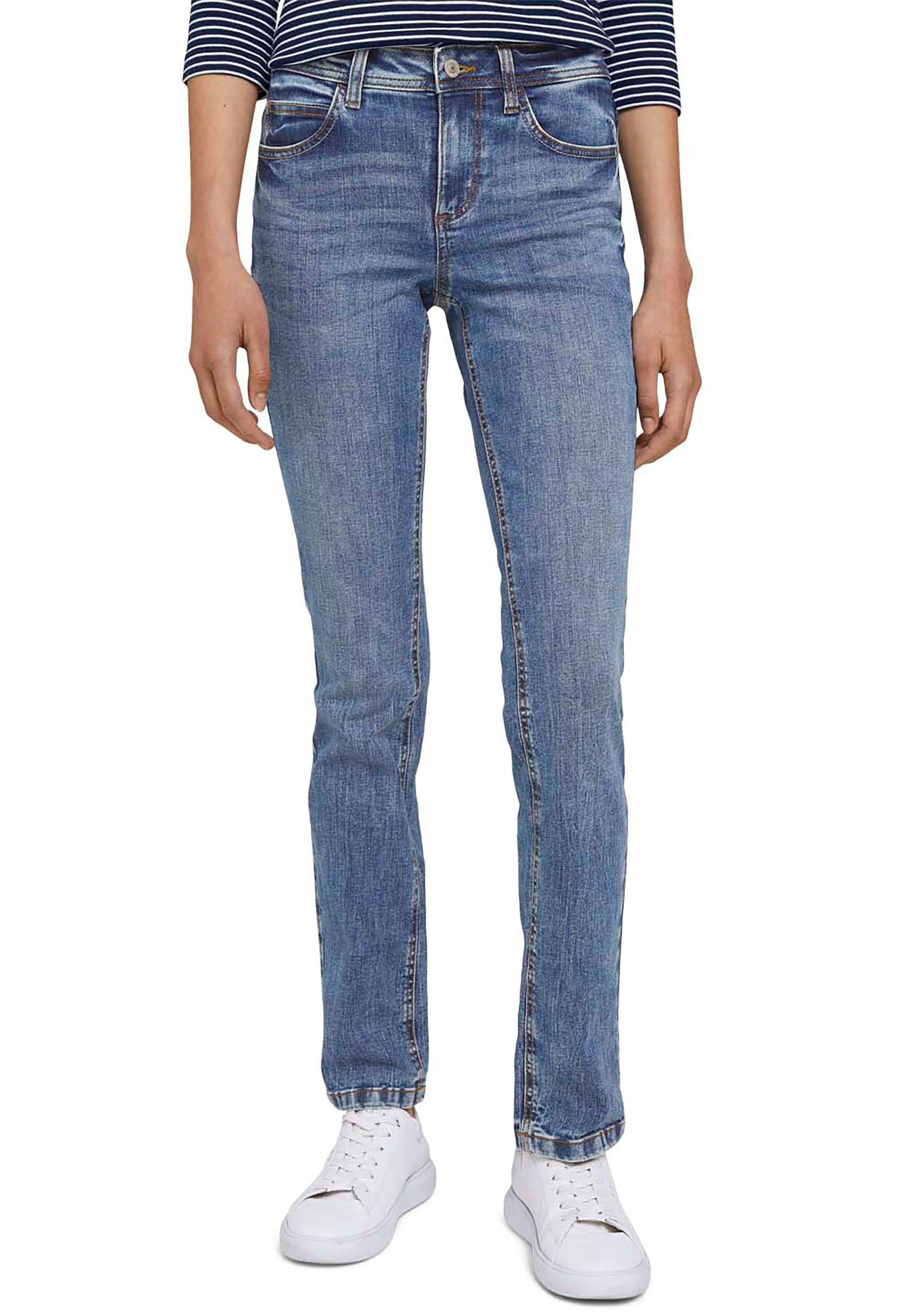 TOM TAILOR Straight-Jeans, in gerader "Straight" 5-Pocket-Form