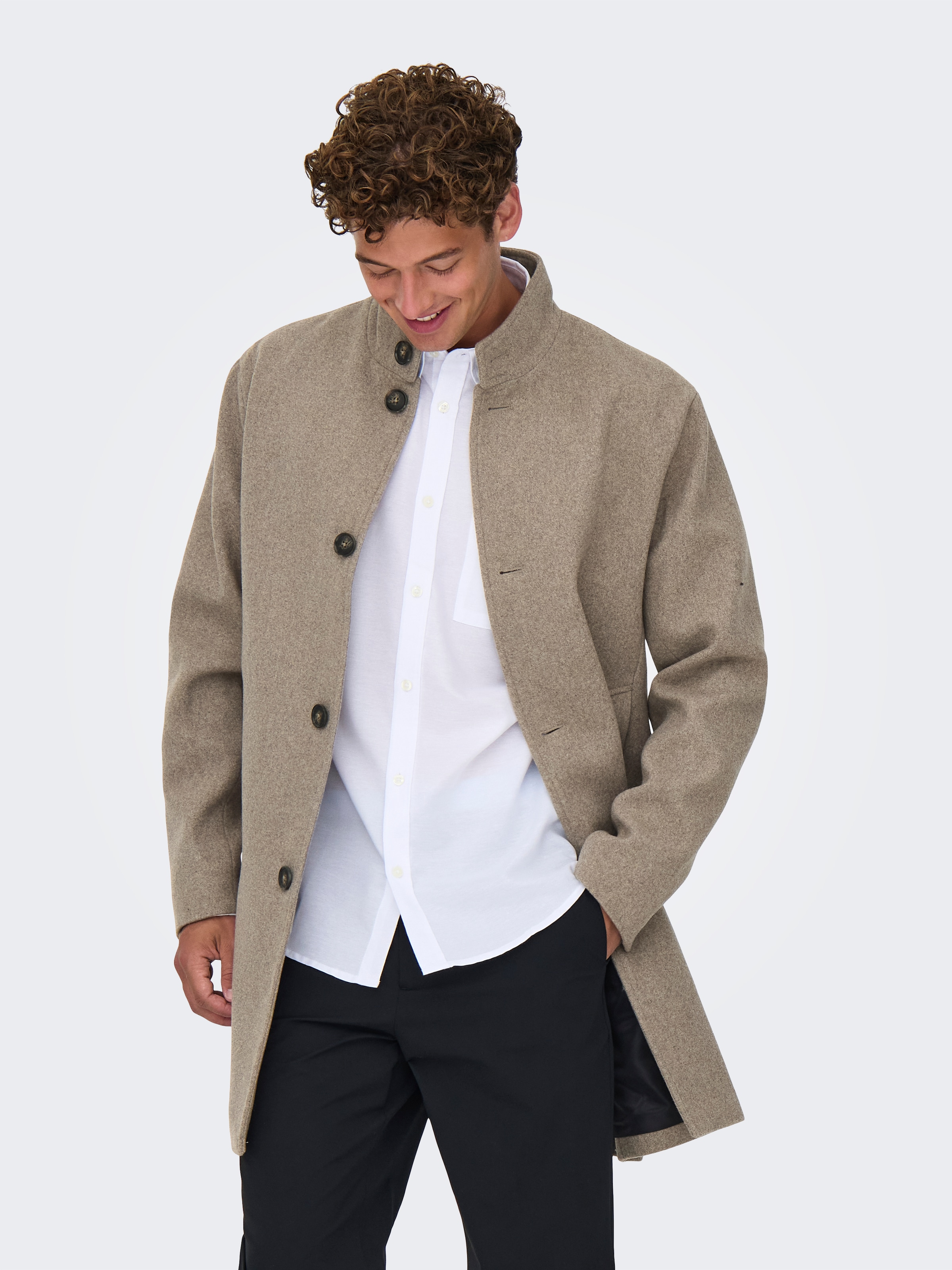 ONLY & SONS Manteau court »ONSCHARLES WOOL COAT OTW«