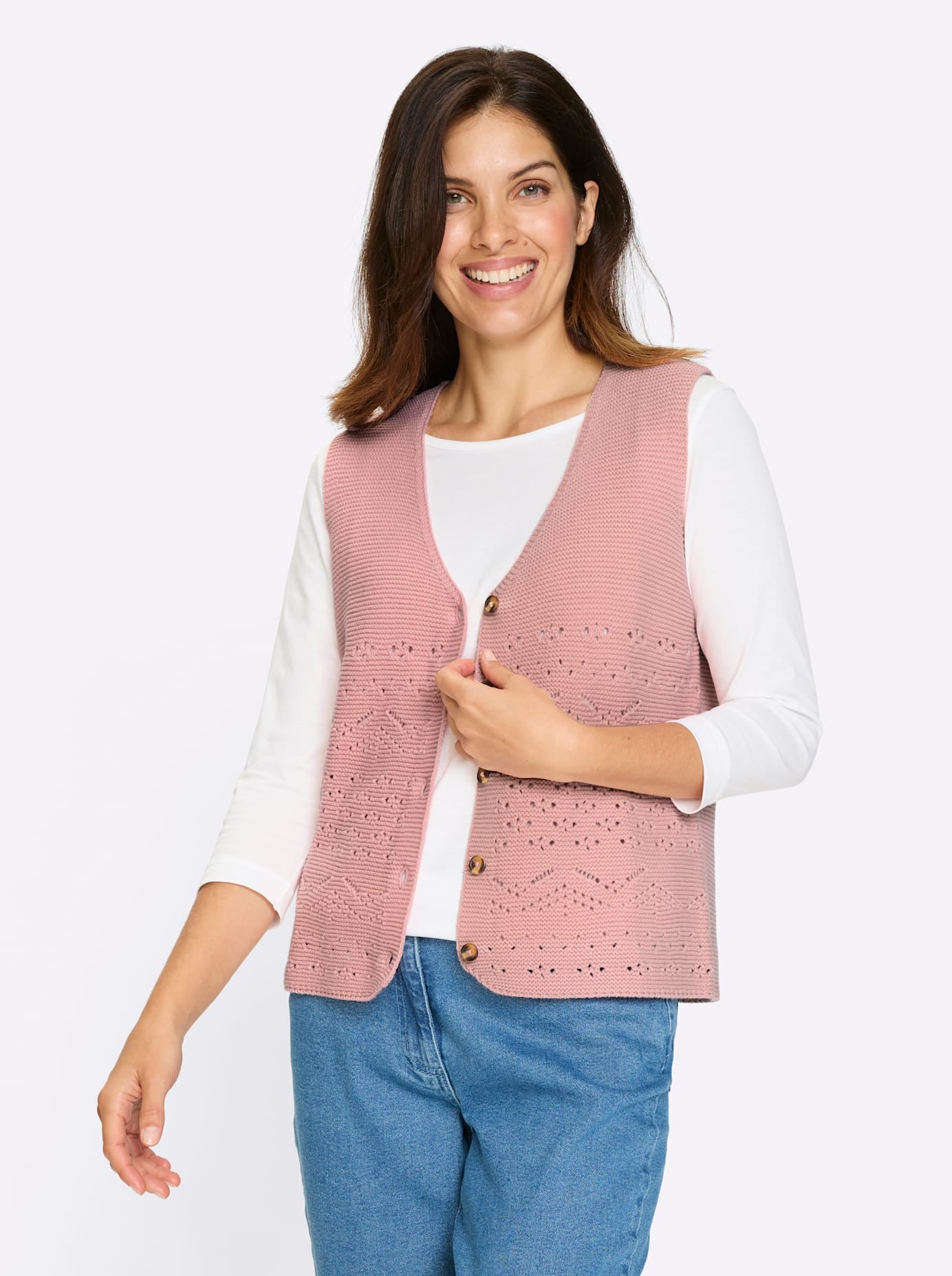 Classic Basics Gilet tricoté