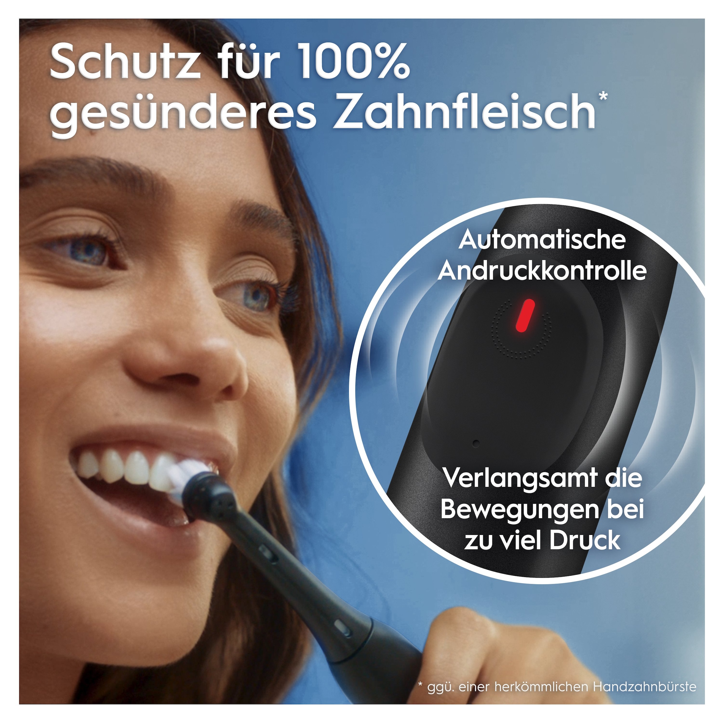 Oral-B Brosse à dents électrique »iO Series 2« 1 cuis Aufsteckbürsten für die sanfte Reinigung,  Reise-Etui
