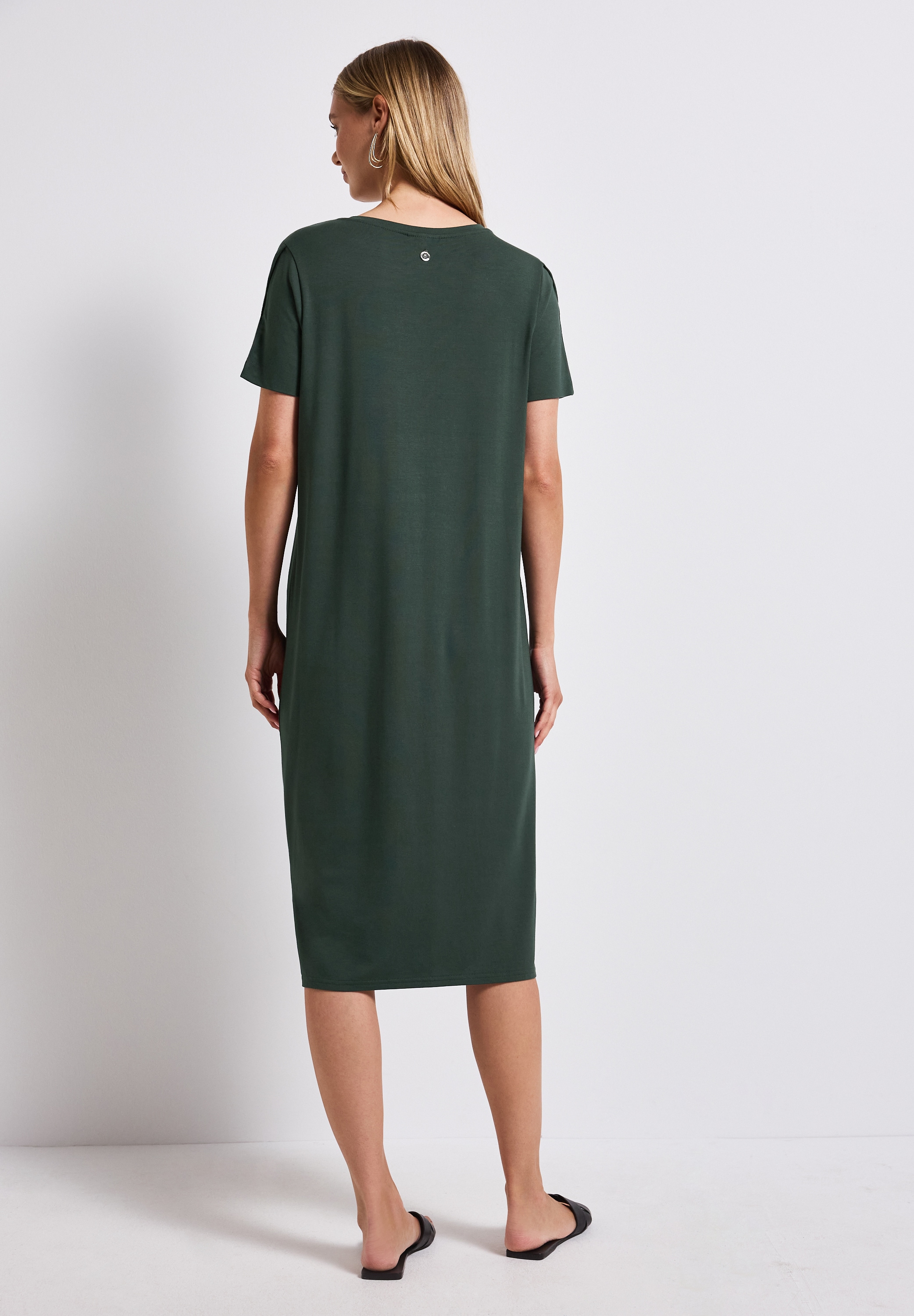 STREET ONE Shirtkleid, mit Schlitzdetail