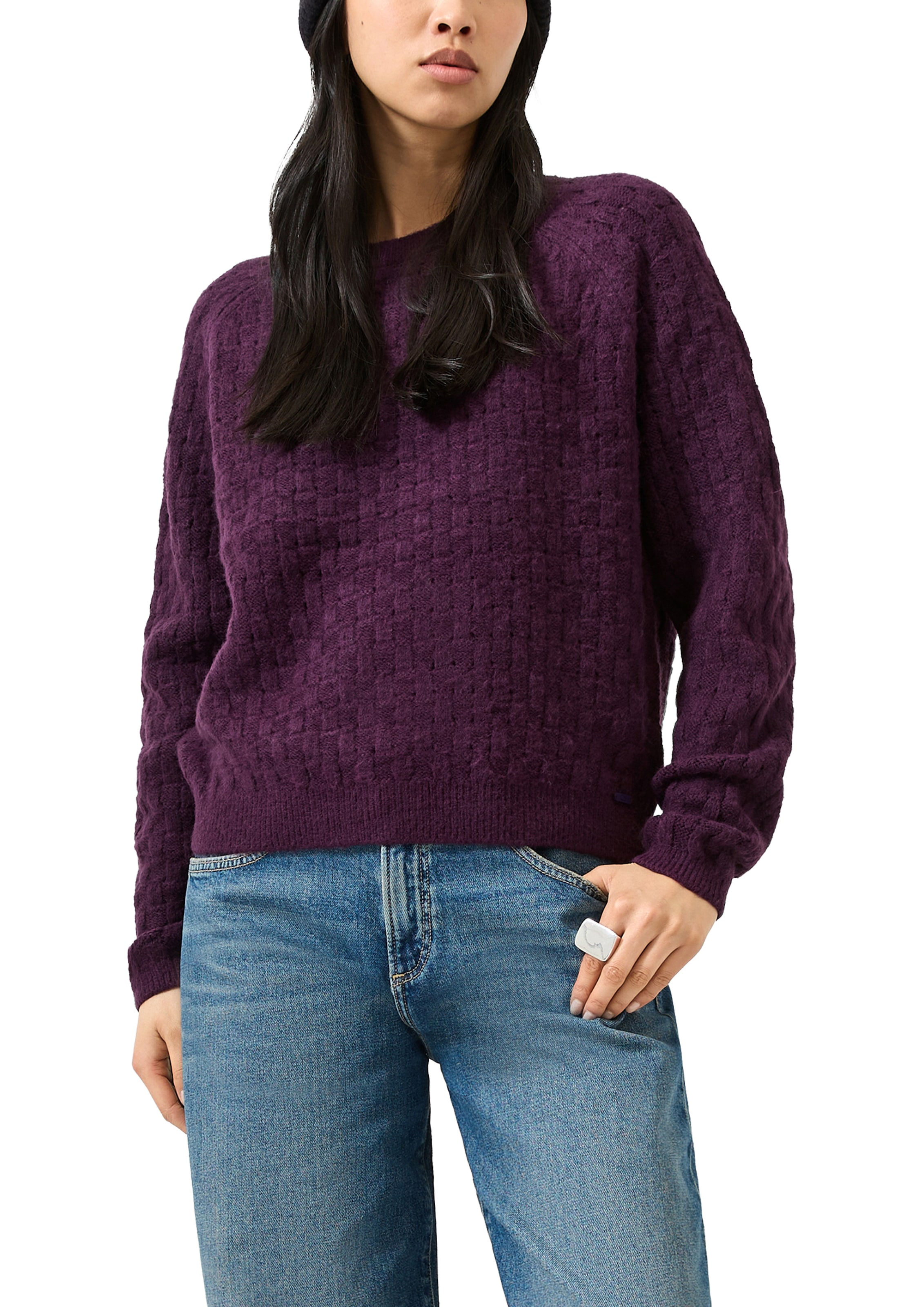 Image of QS Strickpullover Kruzer Strickpullover mit Struktur
