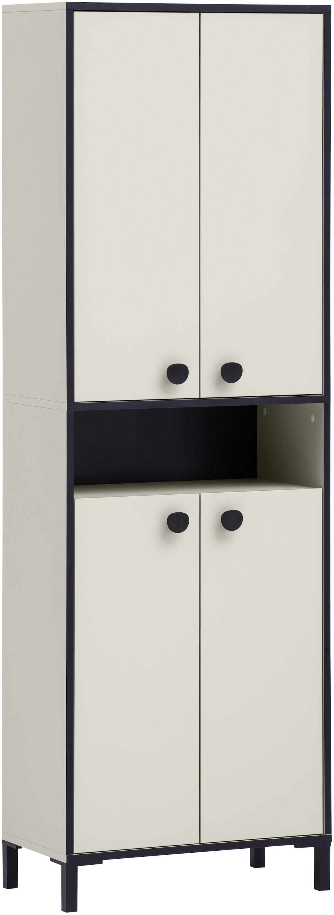 Image of Schildmeyer Schuhschrank "Edda, Breite 60 cm, Metallgriffe, Platz für 12 Paar Schuhe" Made in Germany