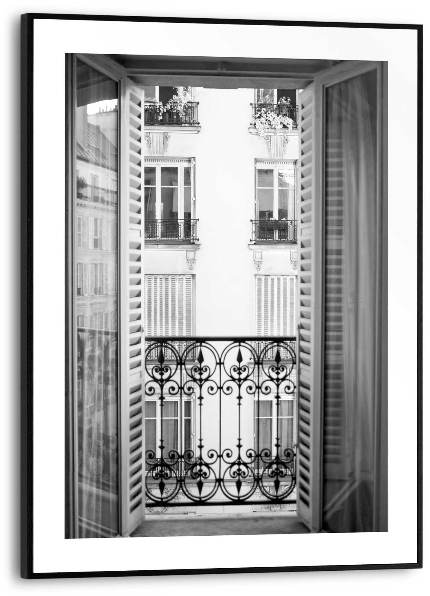 Image of Reinders Poster "Französischer Balkon"