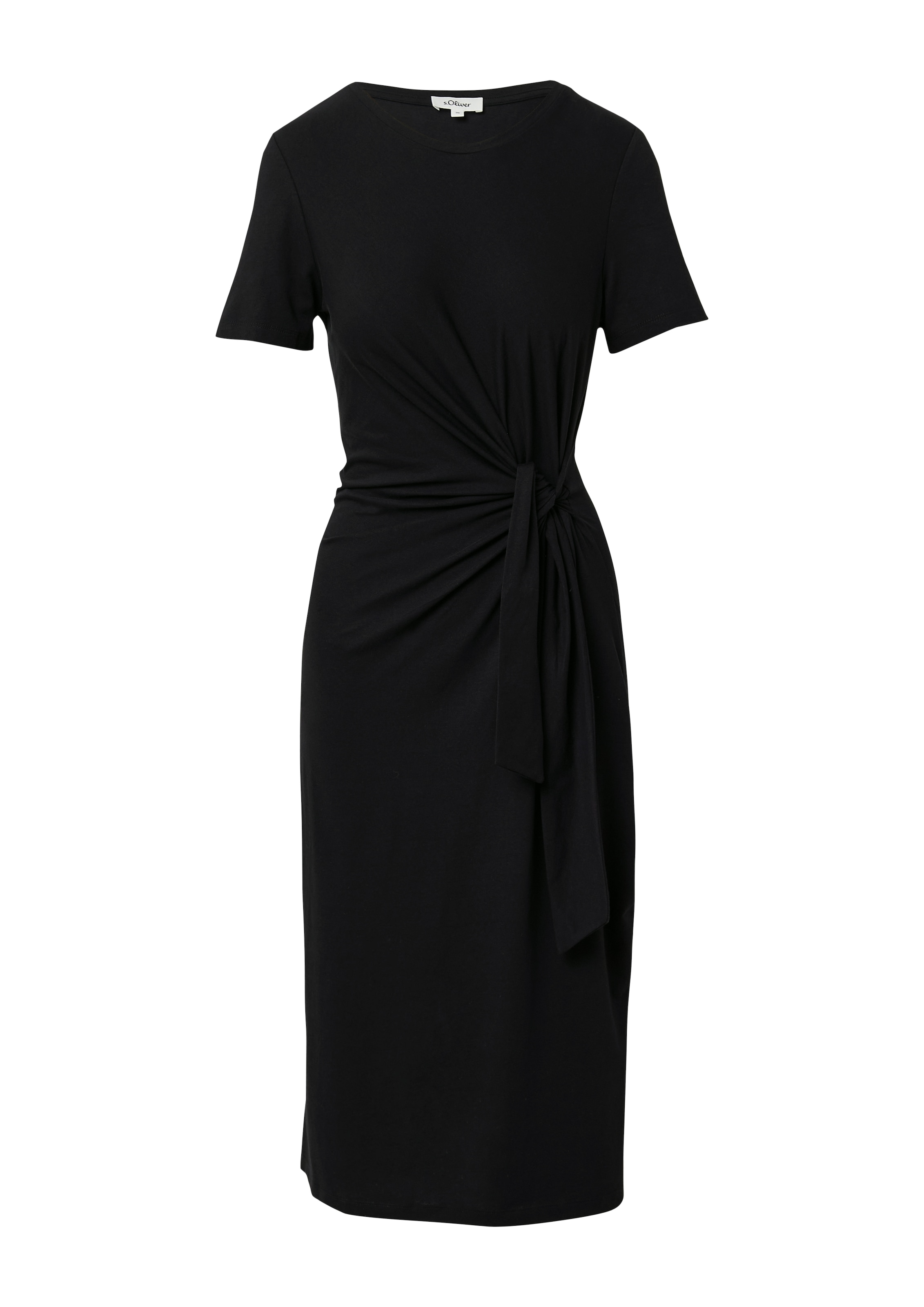 s.Oliver Jerseykleid, mit Knoten-Detail