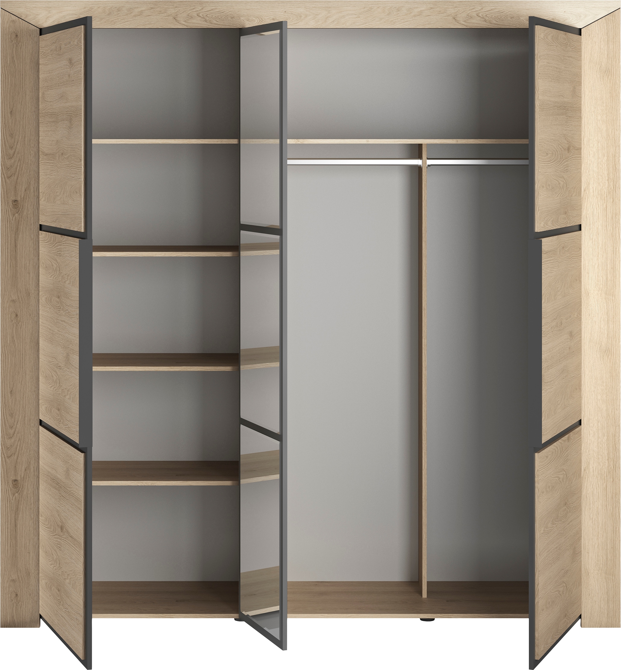 Gami Jugendzimmer-Set »Brugge« Set, 4 Stk. tlg. In 2 Farben erhältlich