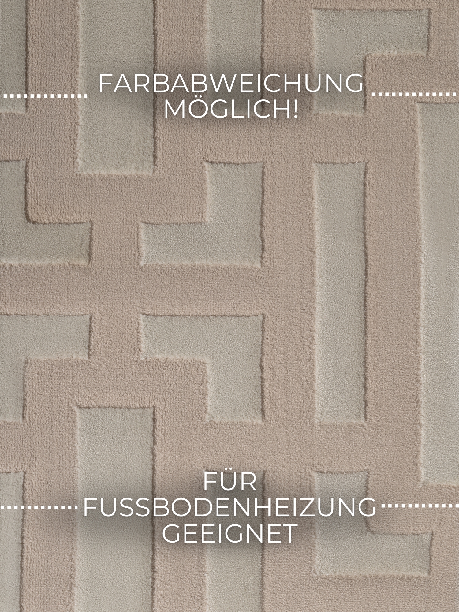 ELLE DECORATION Tapis design »Onyx« Rectangulaire 9 mm Höhe Wohnzimmer, Schlafzimmer, Läufer, Hoch-Tief Effekt, Flur, Glanz