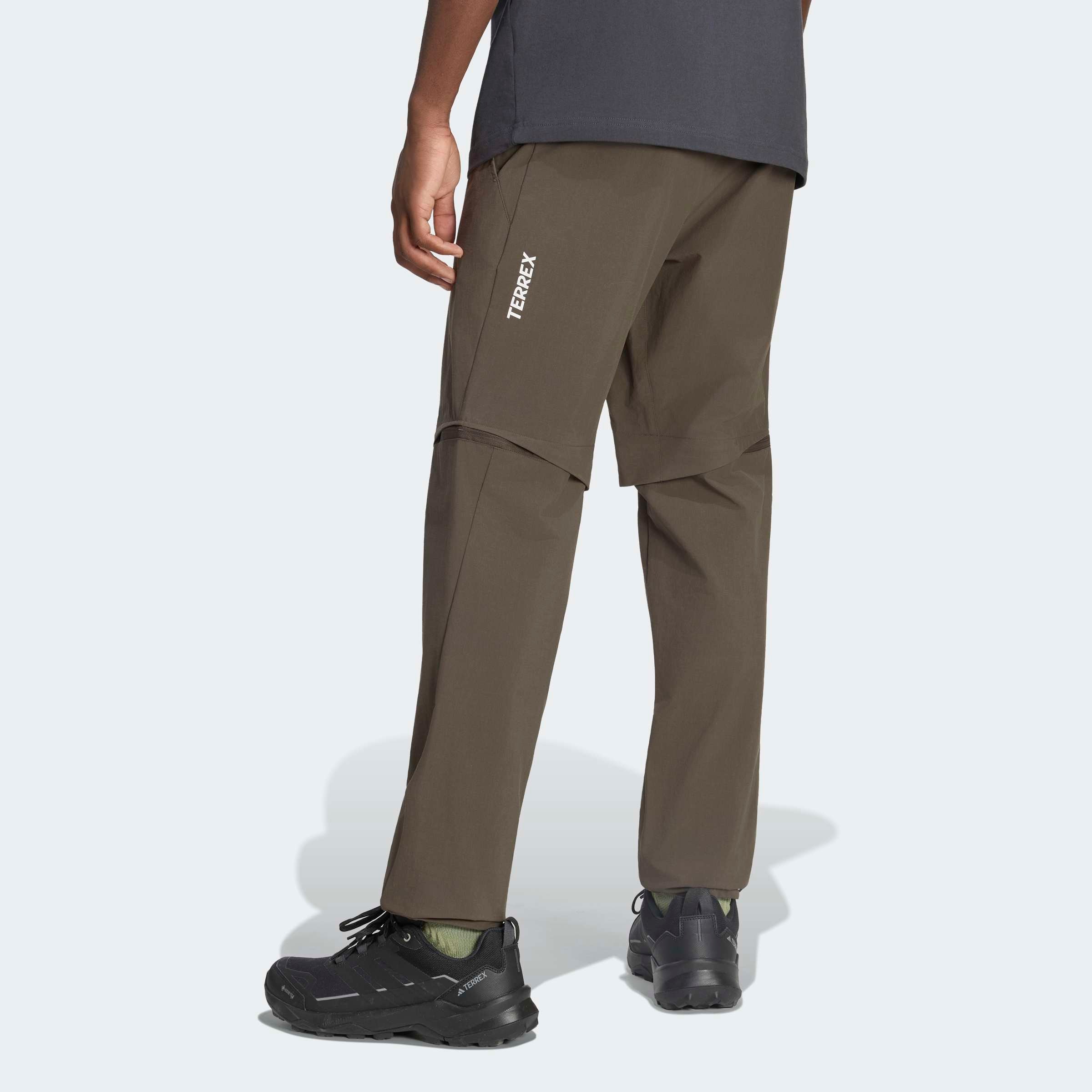 adidas TERREX Pantalon de plein air »MULTI ZIP OFF TRACKSUIT BOTTOMS«  style sportif, avec fermeture éclair, en polyamide et élasthanne