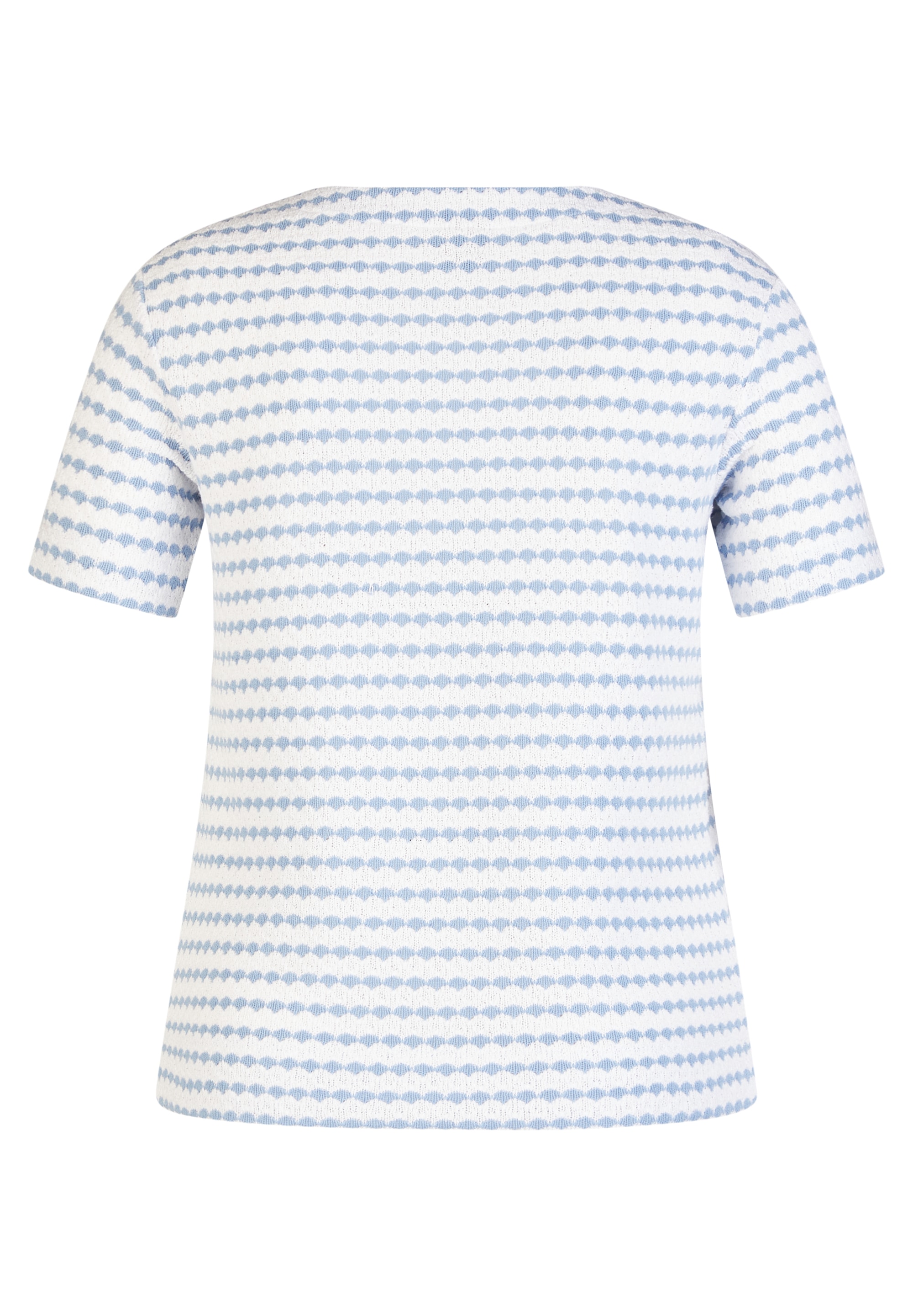 Rabe T-Shirt gestreift, im Strick-Look