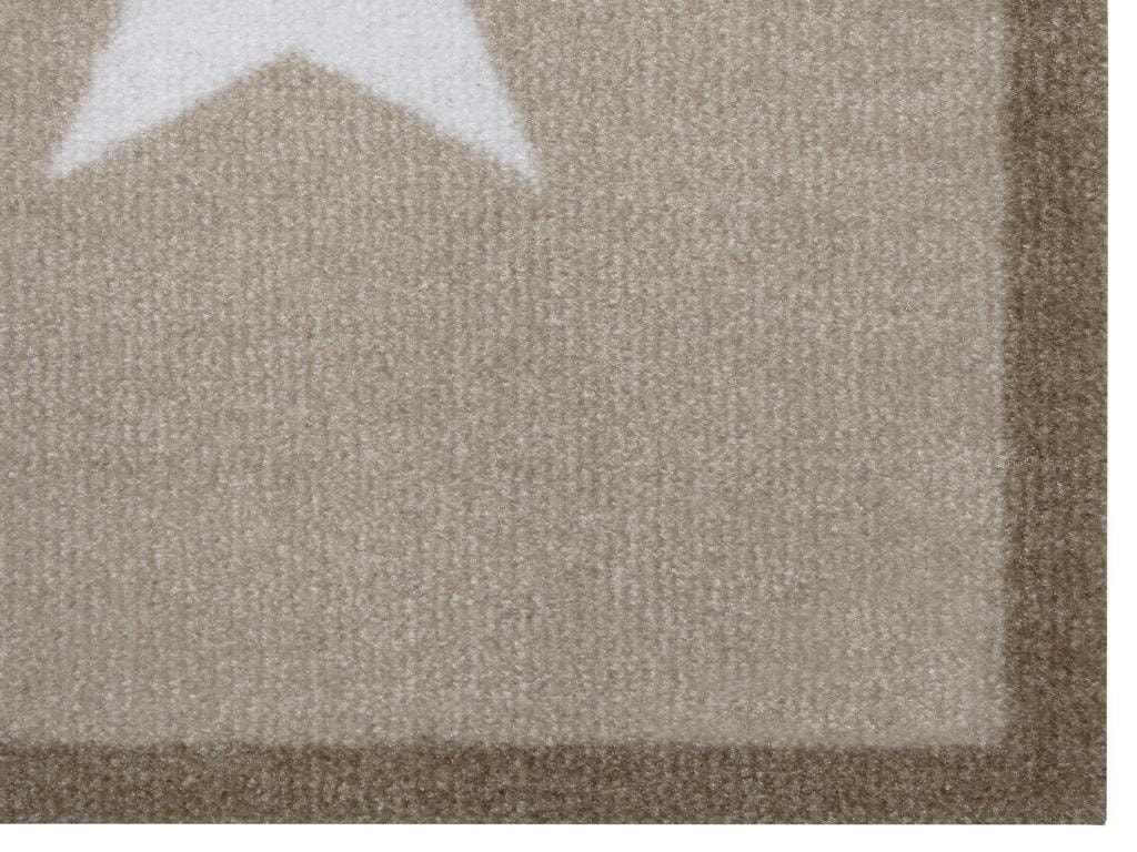 HANSE Home Fussmatte »Sterne, Türmatte«, rechteckig, 7 mm Höhe, Schmutzfangmatte, Innen und Aussen, Rutschfest, Wetterfest, Waschbar