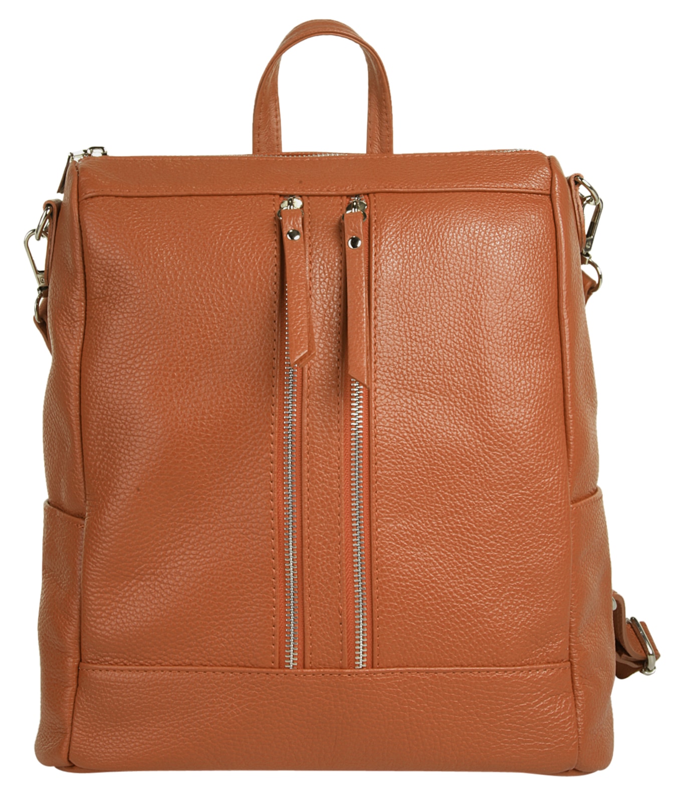 Samantha Look Cityrucksack, echt Leder, Made in Italy