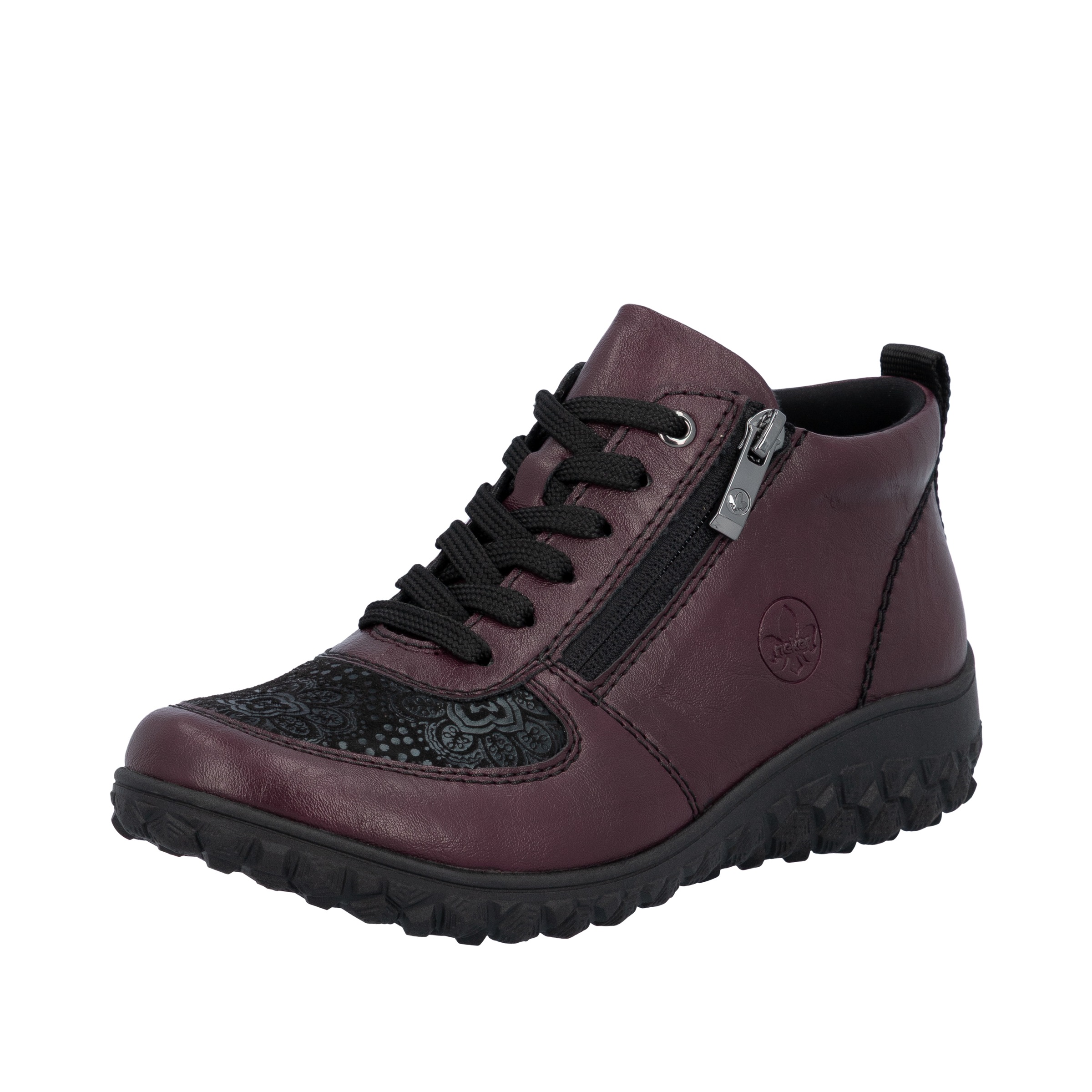 Image of Rieker Sneakerboots High Top Sneaker, Schnürboots, Stiefelette mit weichem Schaftrand