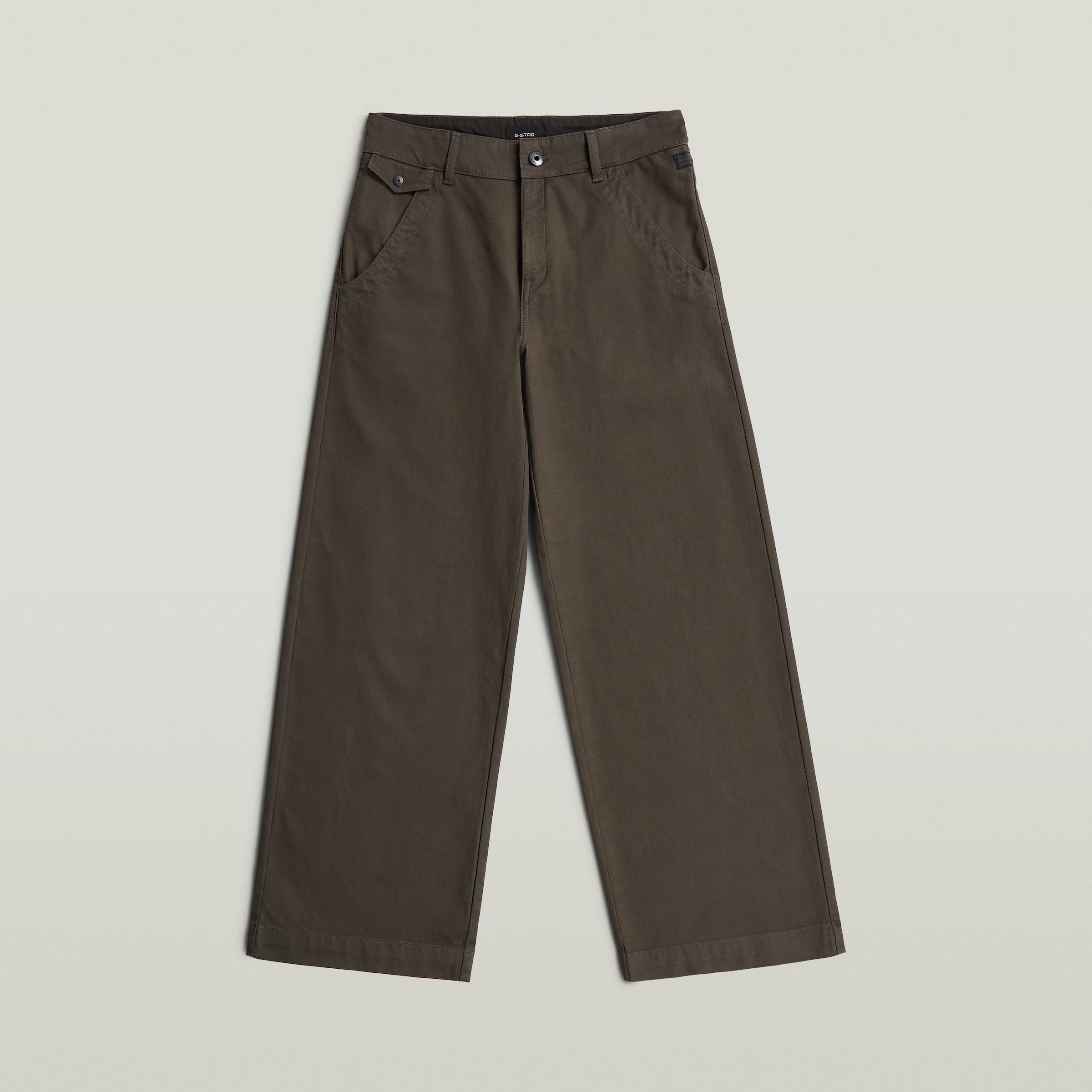 G-STAR Chinos »Helsinki Chino wmn«  mit weitem Bein, Regular Fit