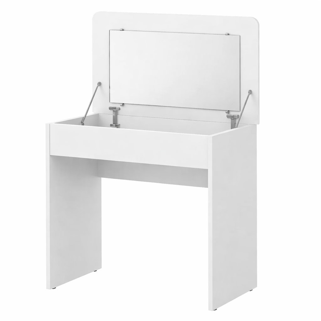 GOODproduct Coiffeuse »Trympo 7, Kosmetiktisch, Frisiertisch, Schminkkommode, Toilettentisch« Schminktisch mit Spiegel und Stauraum, Breite 80cm
